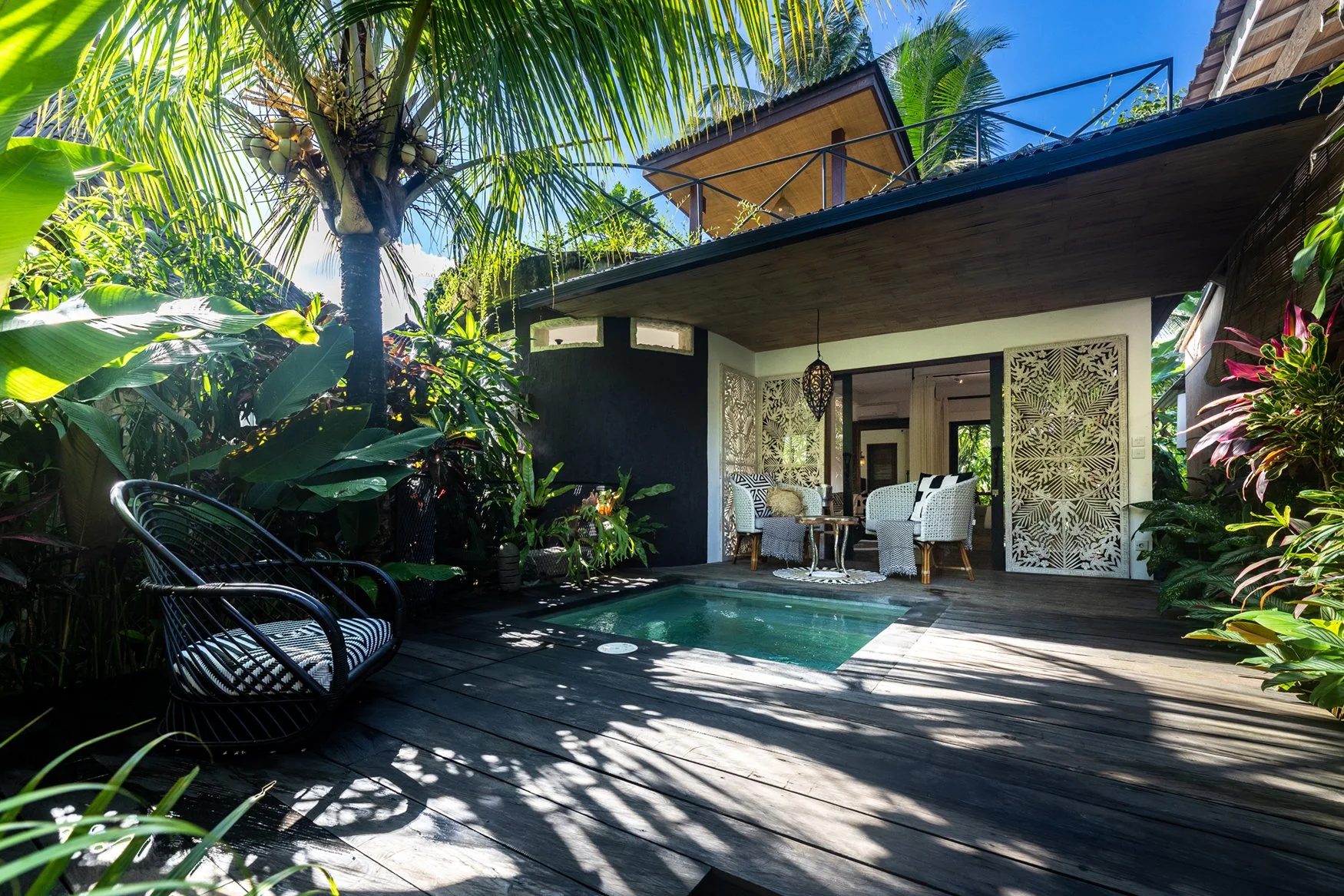 Private pool bungalow at LEON Ubud