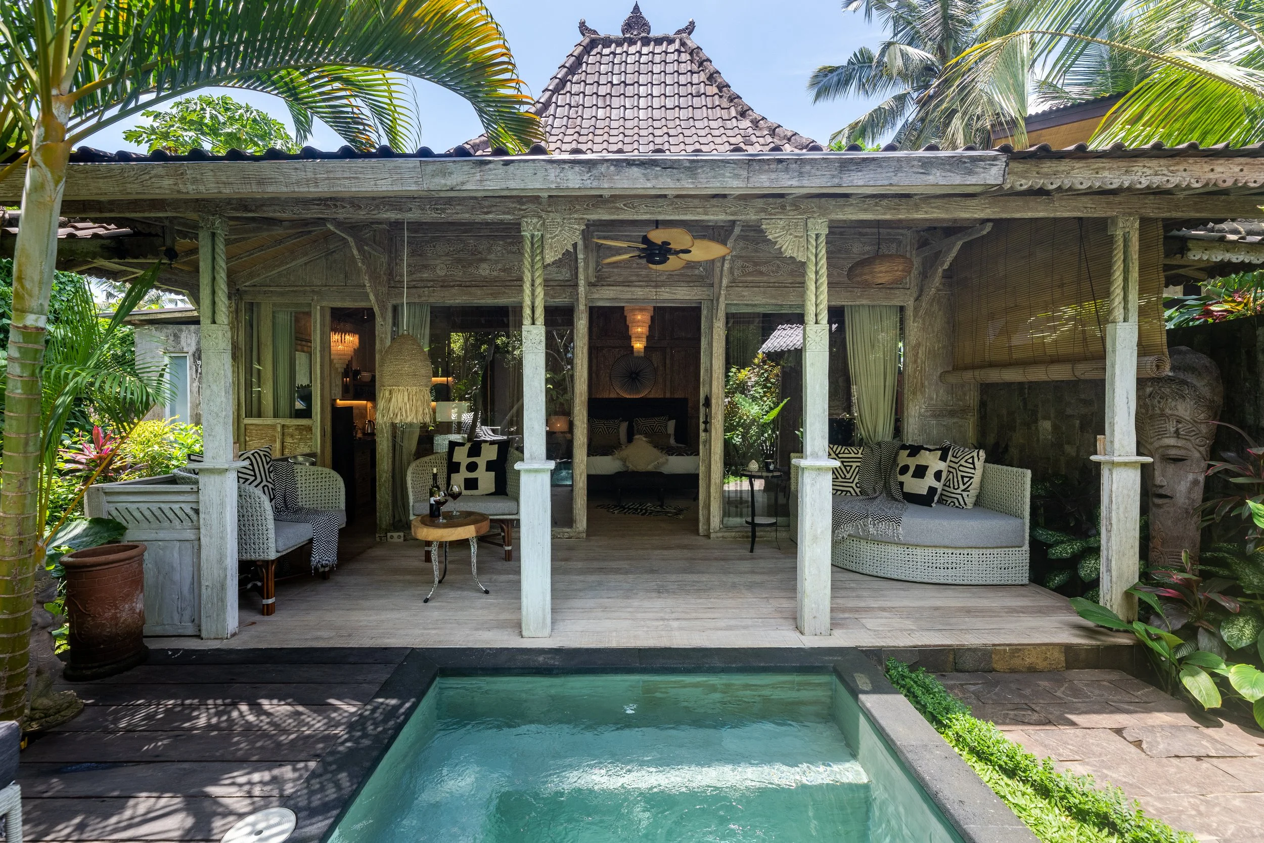 LEON Ubud private bungalow and plunge pool