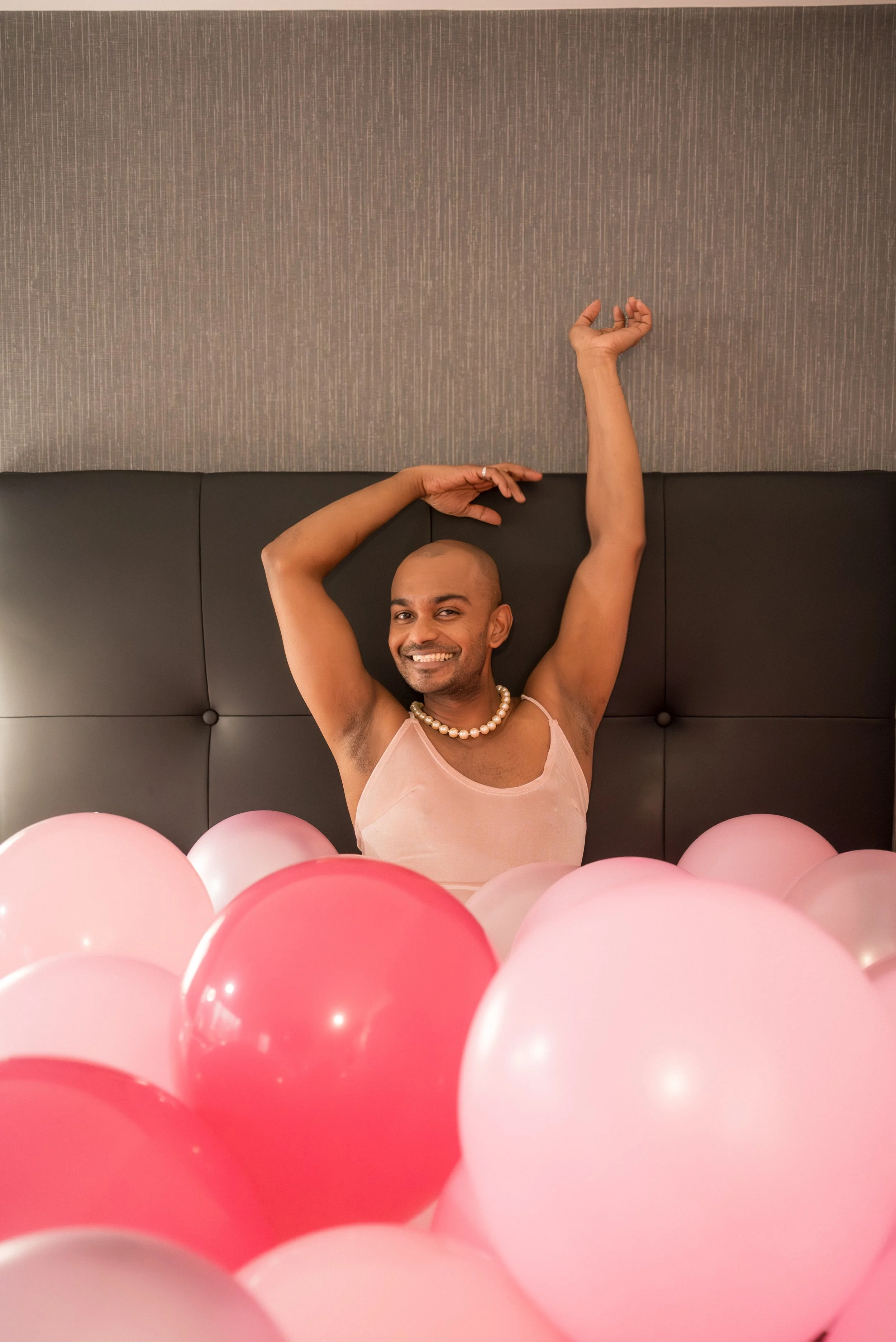 A Bubbly &amp; Boujee Birthday Boudoir in San Francisco