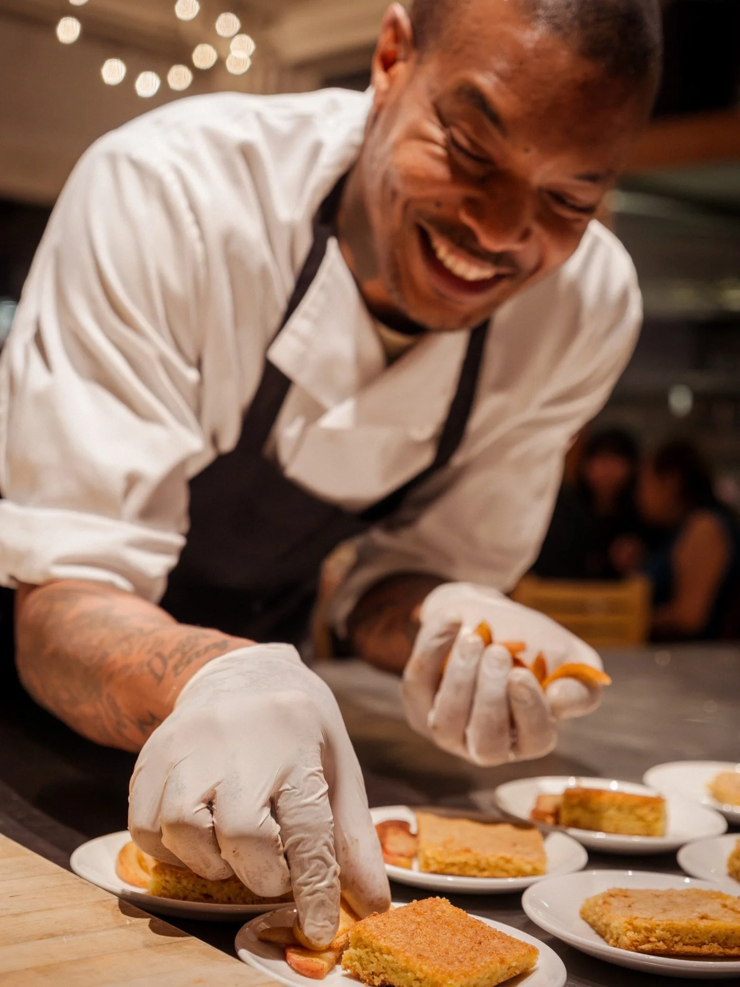 A table full of purpose 🧡

Captured this during the Farming Hope apprentice dinner last month &mdash; food, community, growth, and people being poured into.

Grateful for the work already done, and excited for what this year brings. More stories, mo