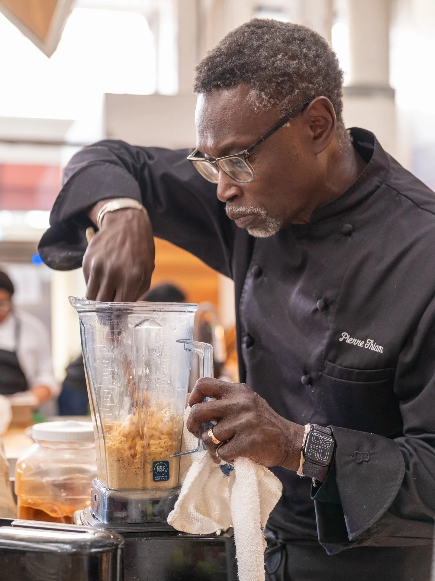 There&rsquo;s something special about documenting chefs in their element.

Moments like this with @chefpierrethiam &mdash; where craft, culture, and storytelling all meet at the table &mdash; are exactly why I love photographing culinary spaces and e