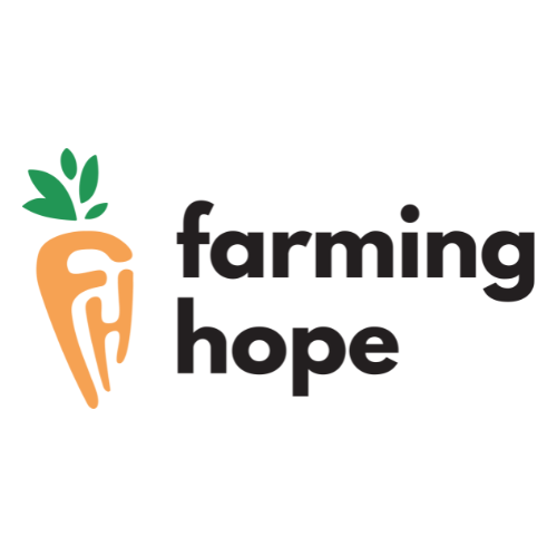 Farming Hope nonprofit organization logo focused on food justice and community empowerment.