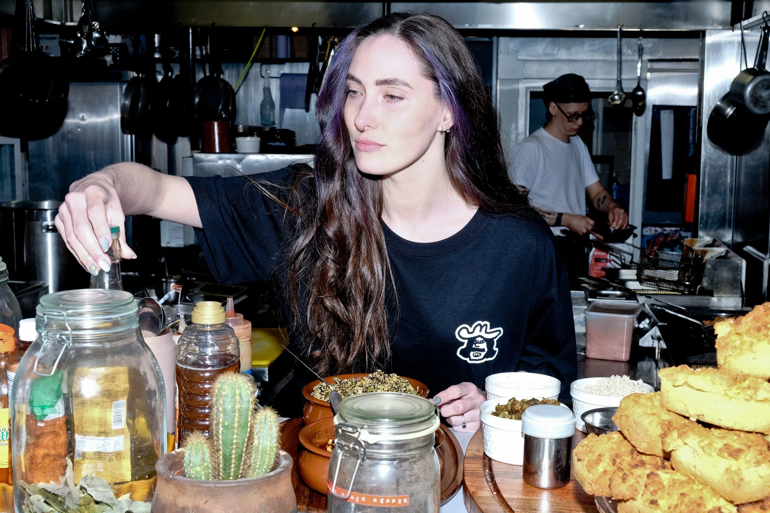 Black Cowboy Staff T