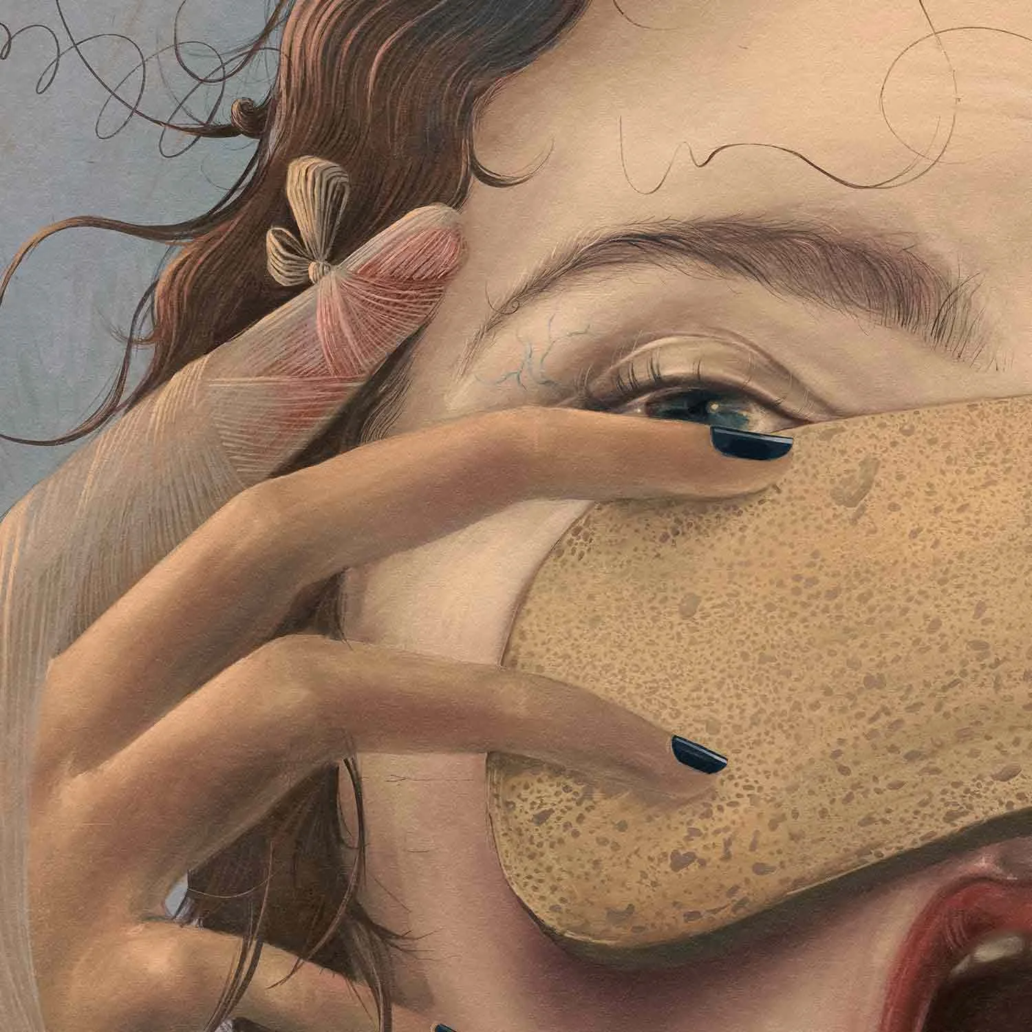 Panie dobry nad chleb/ Night illustrations series