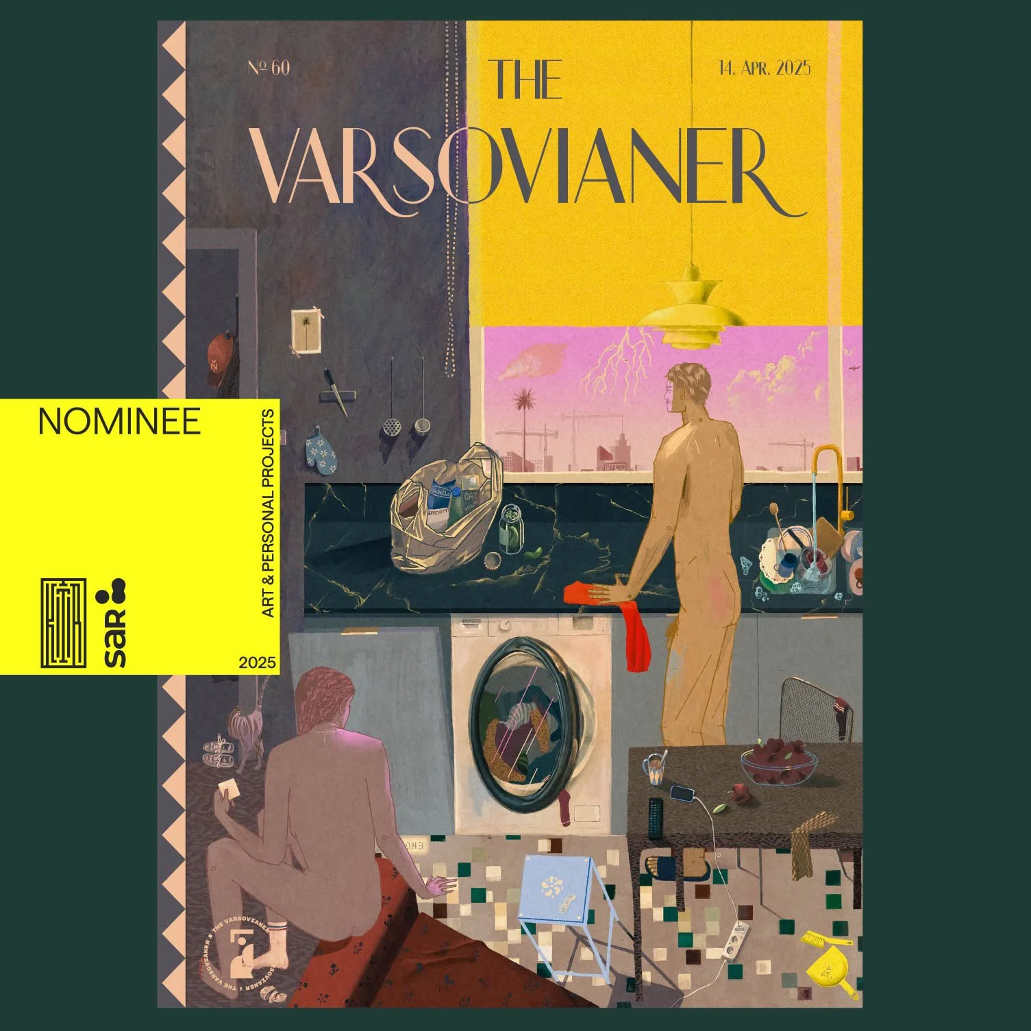 Cover illustration, The Varsovianer No. 60