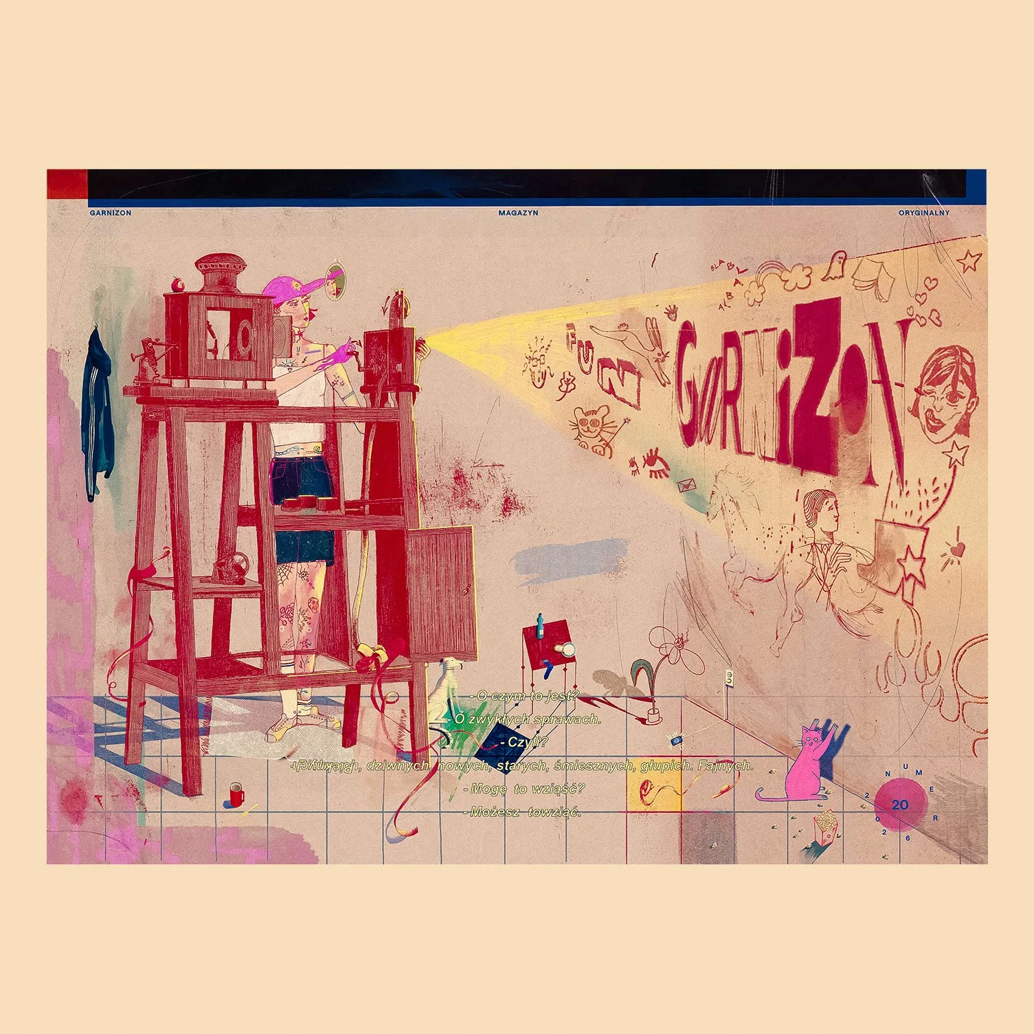 Cover Illustration, Garnizon Magazine No. 20