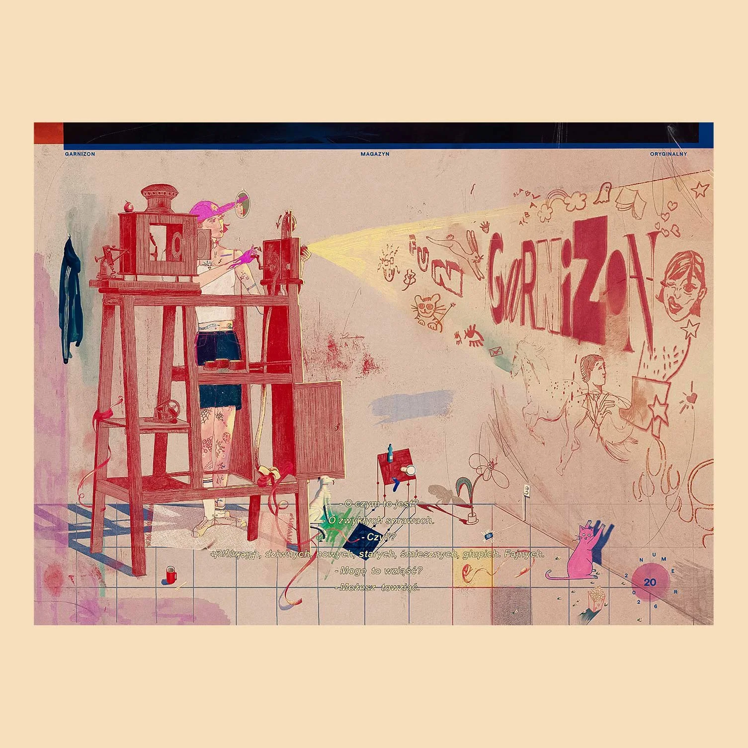 Cover Illustration, Garnizon Magazine No. 20
