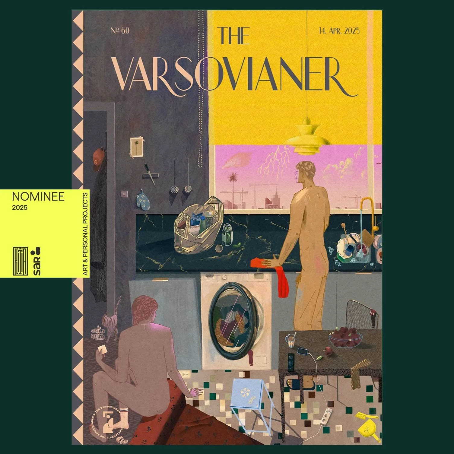 Cover illustration, The Varsovianer No. 60