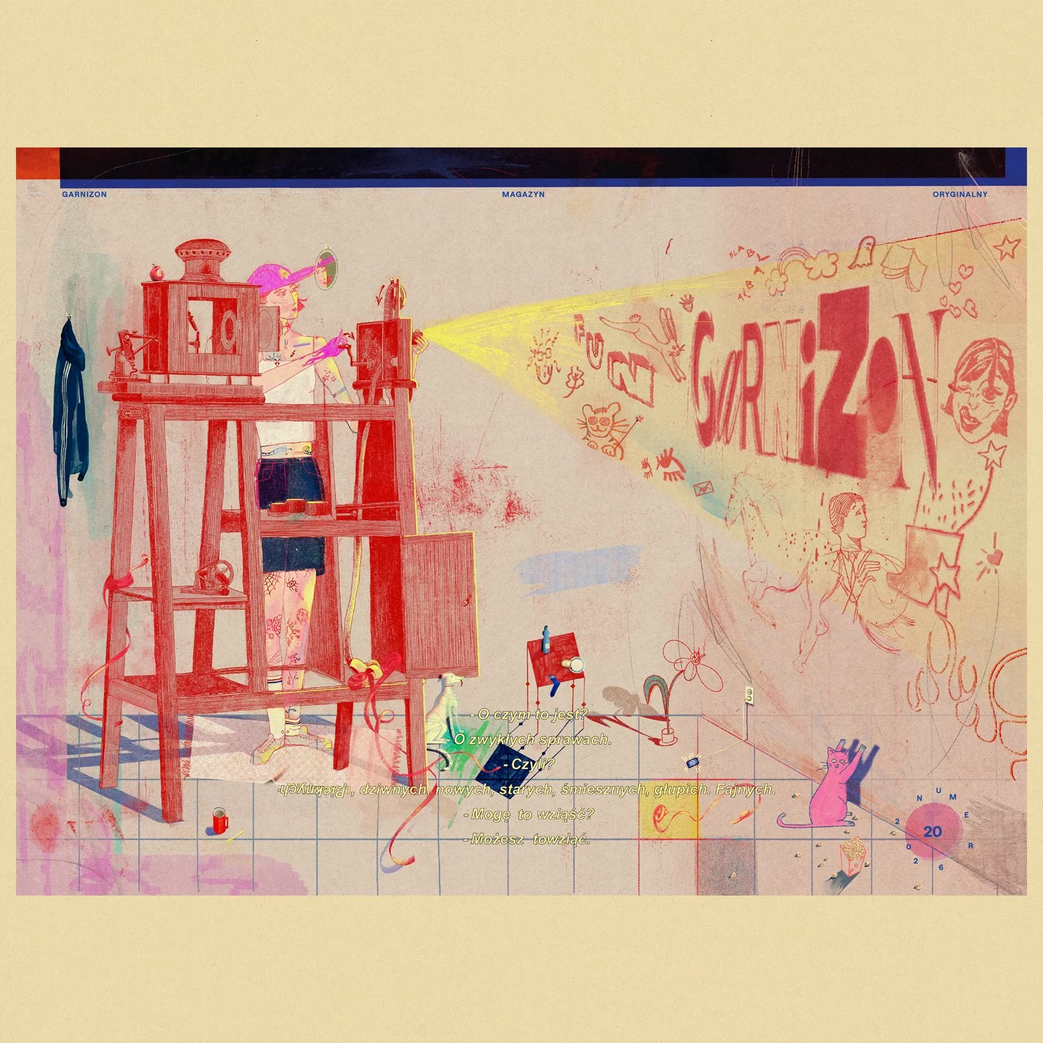 Cover Illustration, Garnizon Magazine No. 20