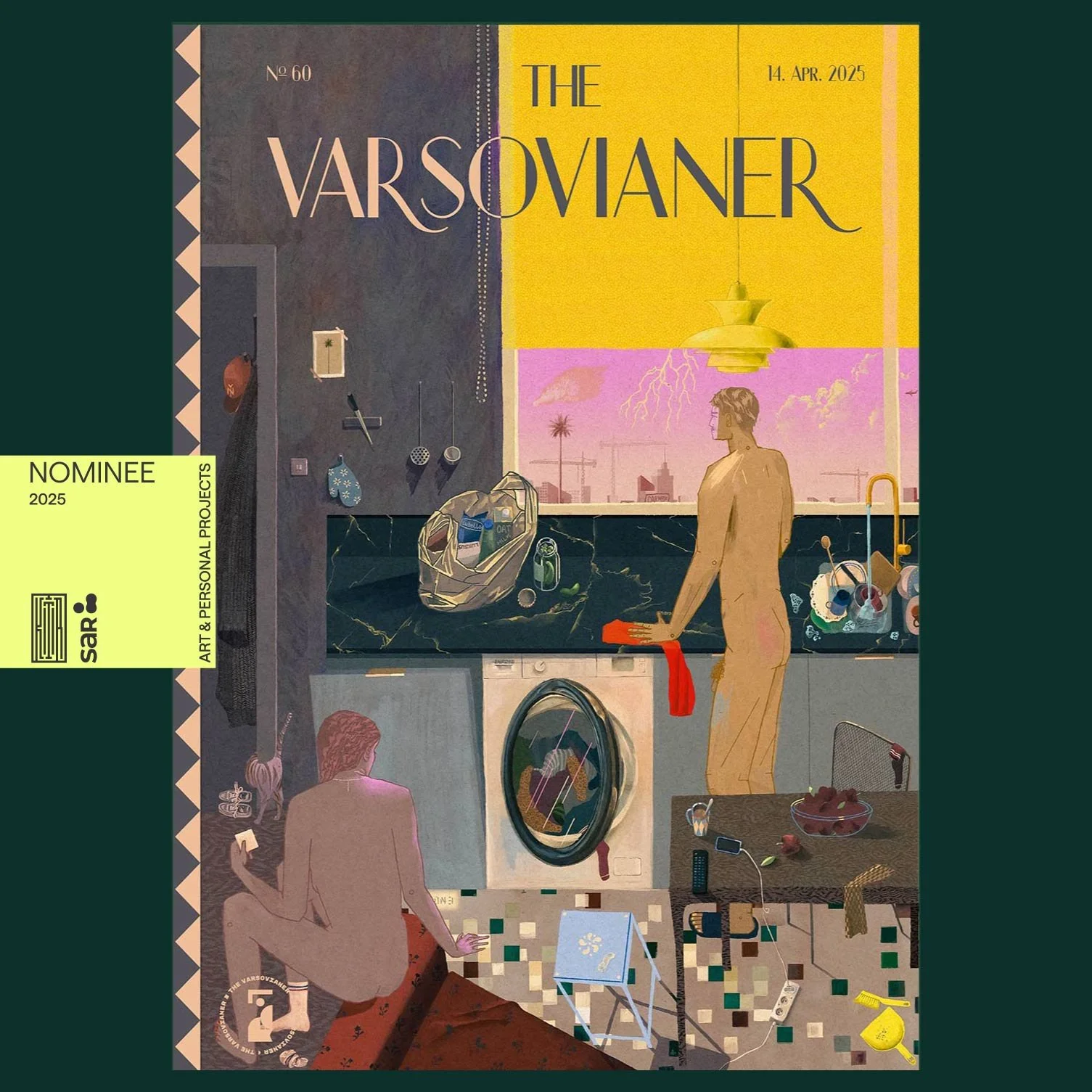 Cover illustration, The Varsovianer No. 60