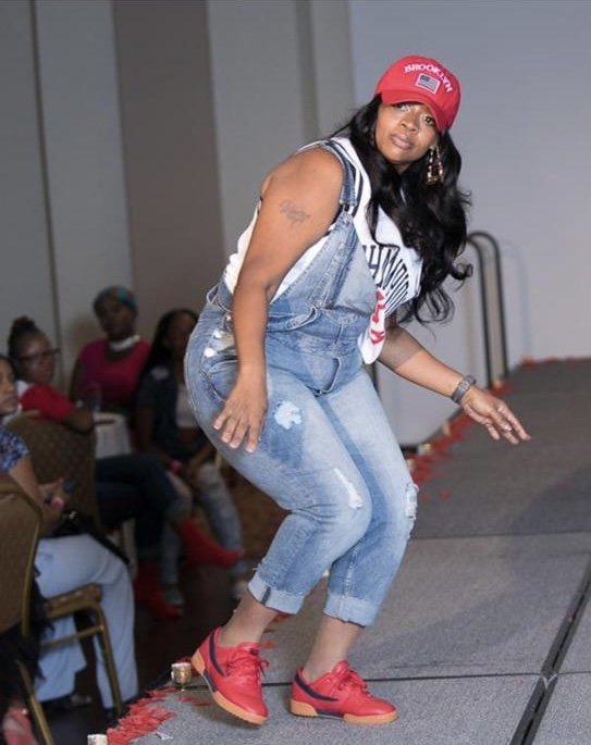 Naire in 2018 at the Kurvacious pageant;
