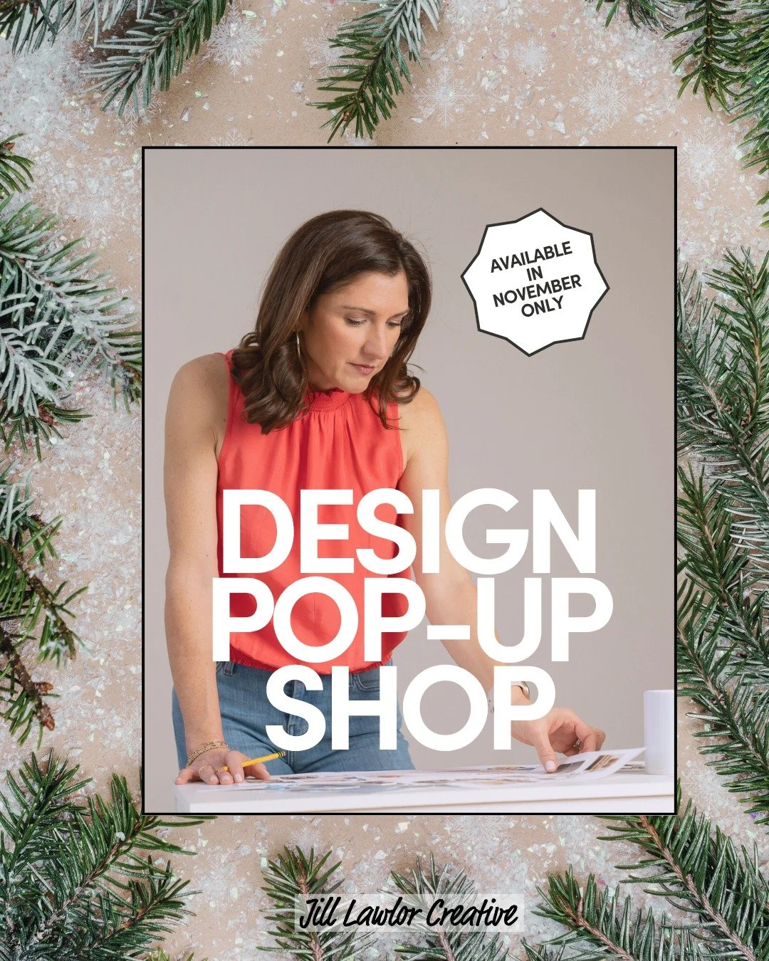 ✨ Introducing Holiday VIP Design Days — a limited-time design pop-up shop!
This November, I’m opening my studio for a few one-day design sessions — perfect for anyone who needs thoughtful, professional design done quickly.
Each VI