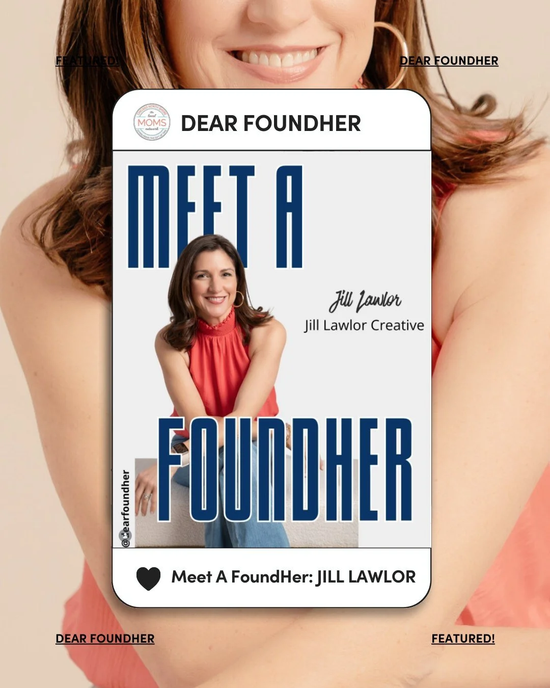 Grateful to be featured by Dear FoundHer 💙

This community has been such a refreshing space &mdash; thoughtful, supportive, and full of women doing meaningful work.

Huge thanks to @lindsaypinchuk  for creating something that truly brings women entr