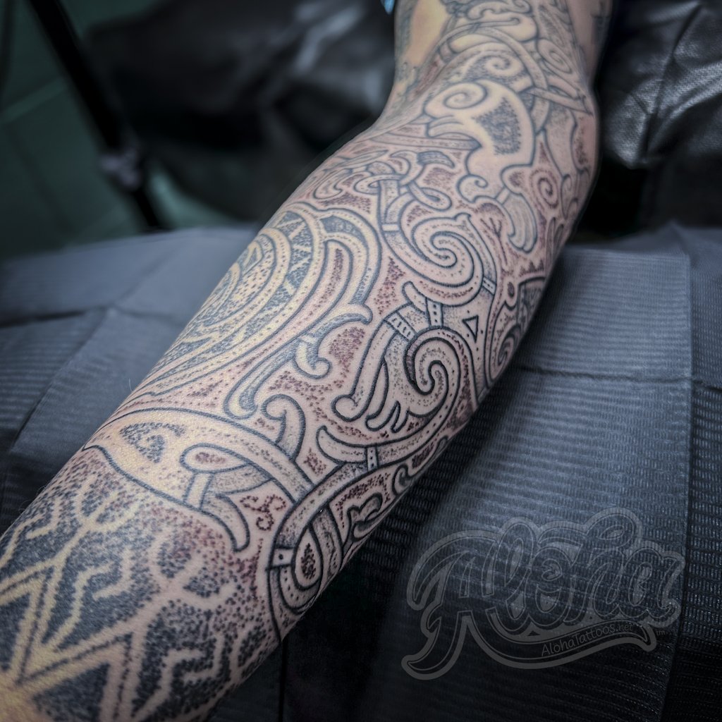 Norse Viking tattoo