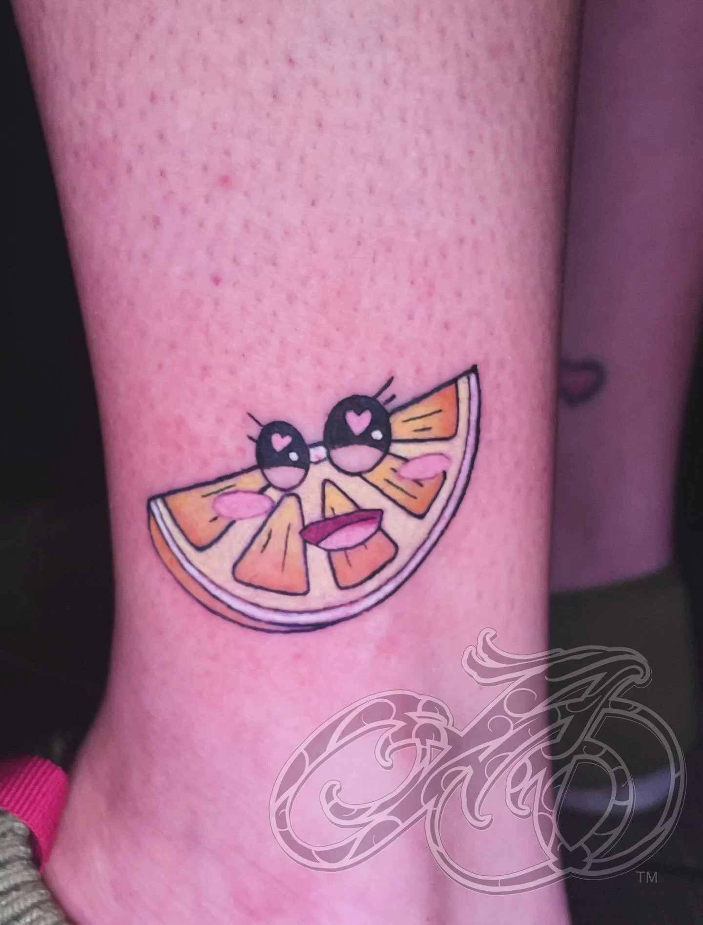 Big thanks to my client Jane for trusting me with this piece! She asked for a cartoon lemon wedge with eyes and let me have complete creative freedom. No matter the subject, let&rsquo;s create something fun you&rsquo;ll be proud to wear for a lifetim
