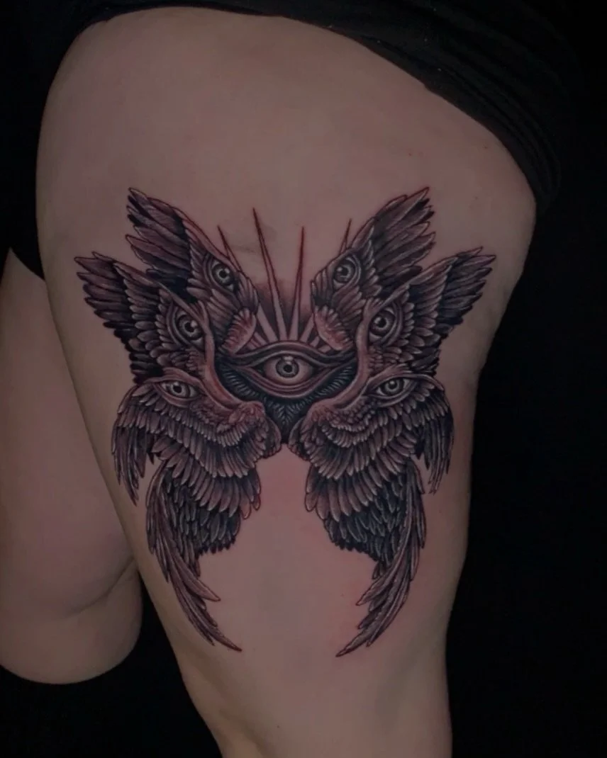 Seraphim Angel 👁️🪽
-
- Artist: @paul_tattoo.art 👀
- Aloha Tattoos 🌺📍
- Walk ins welcome everyday✨
-
-
-
-
-
#seraphimangeltattoo #blackansgreytattoos #blackandgreytattooartists #saltlakecitytattoo #realismtattoo