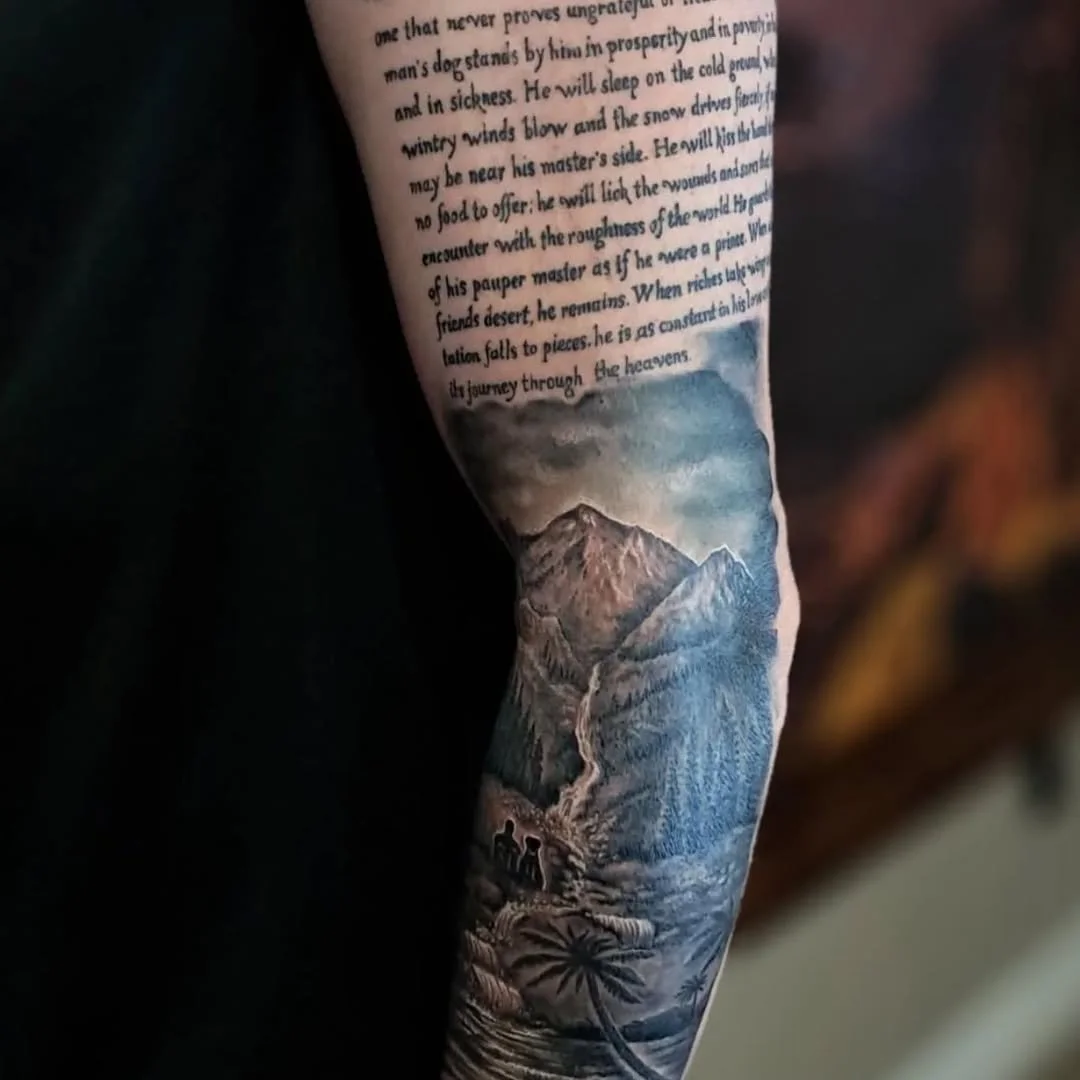 Una de las cosas m&aacute;s geniales de los tatuajes es aquel significado personal que en ocasiones conecta aquel mundo personal convirtiendo a nuestro cliente en un amigo de nuestro shop- Gracias por la confianza!

One of the coolest things about ta