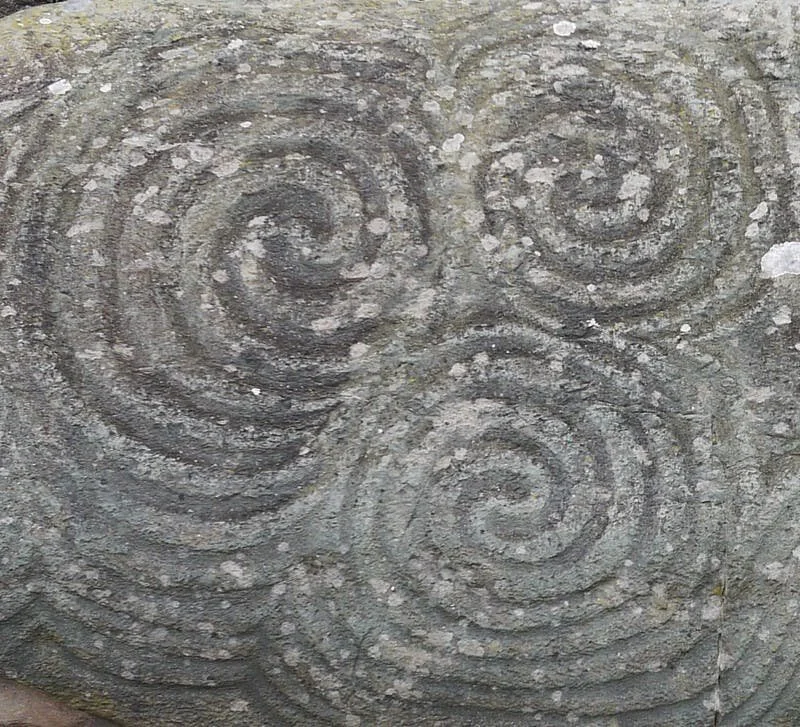 Triskelle Tripple Spiral