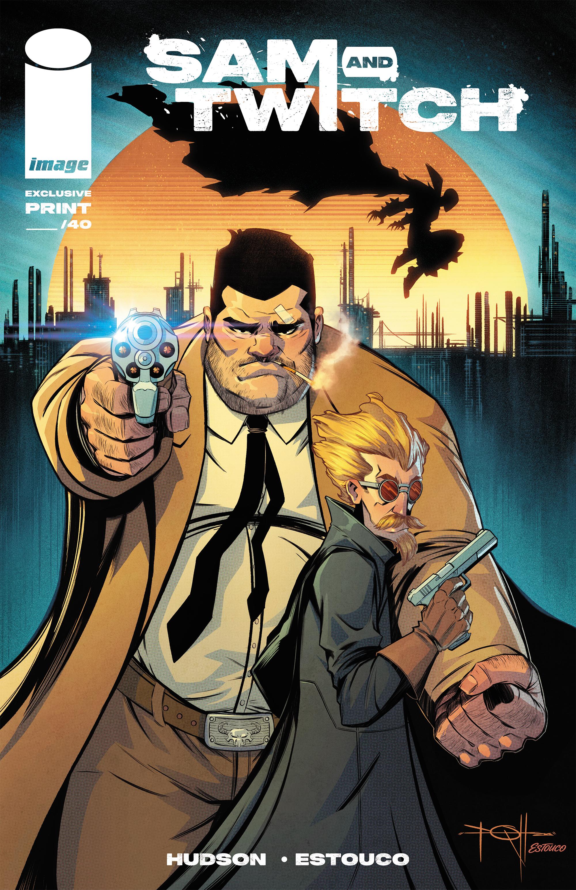 Sam & Twitch Limited Quantity Print - Colors by Pedro Estouco