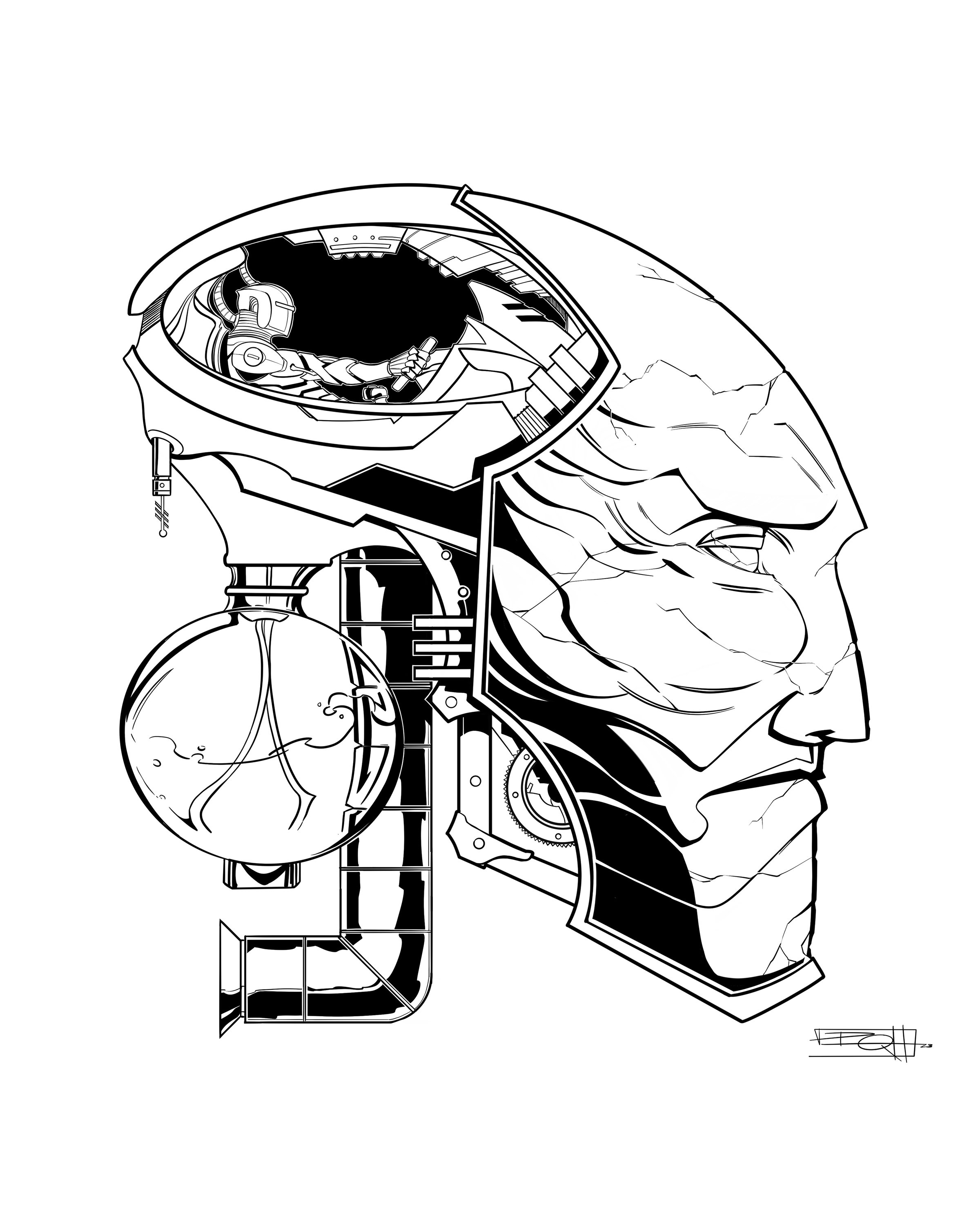 Machine Head 8” X 10” High Quality Print