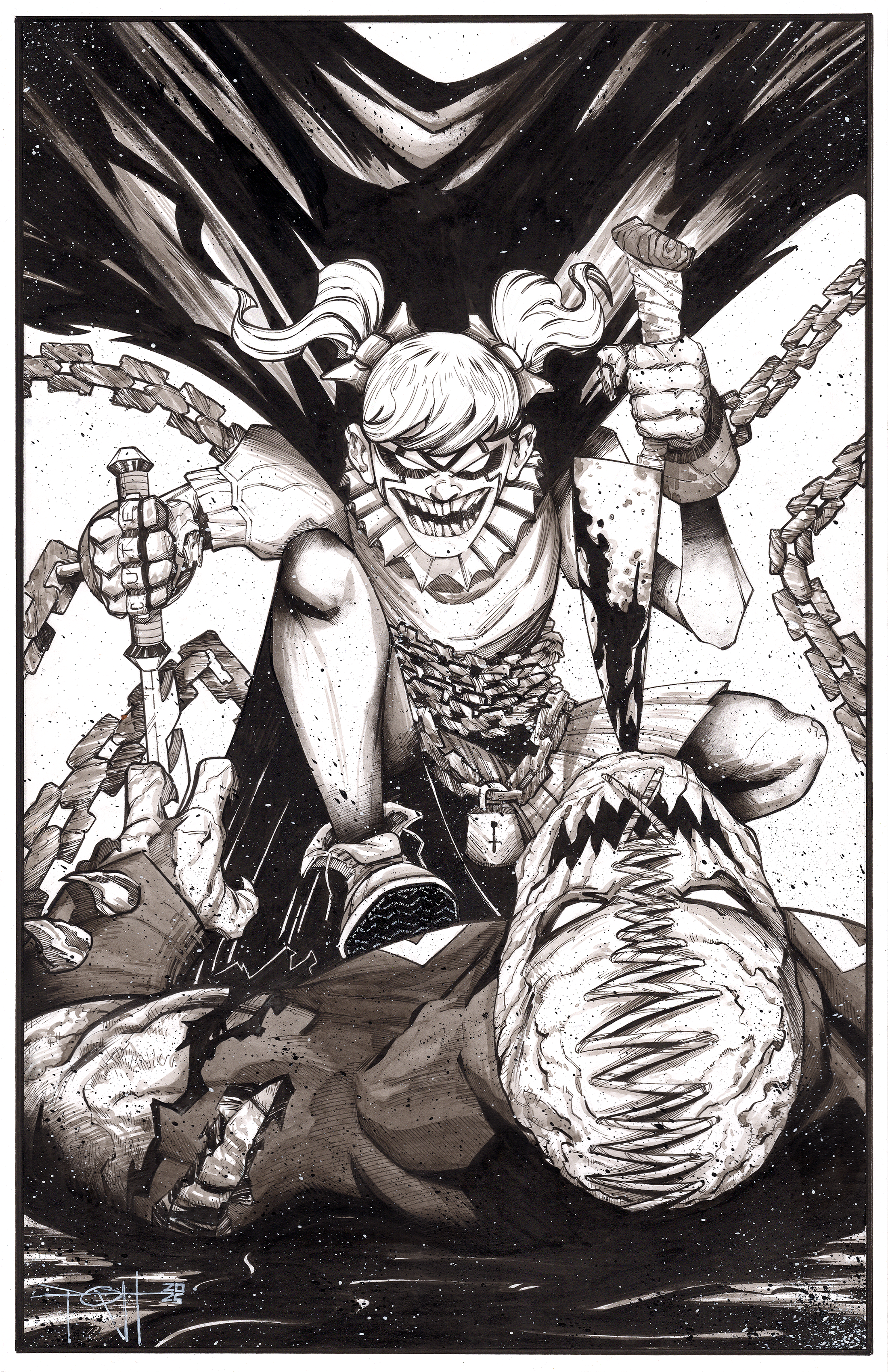 Sherlee Johnson Kills Spawn 11 x 17