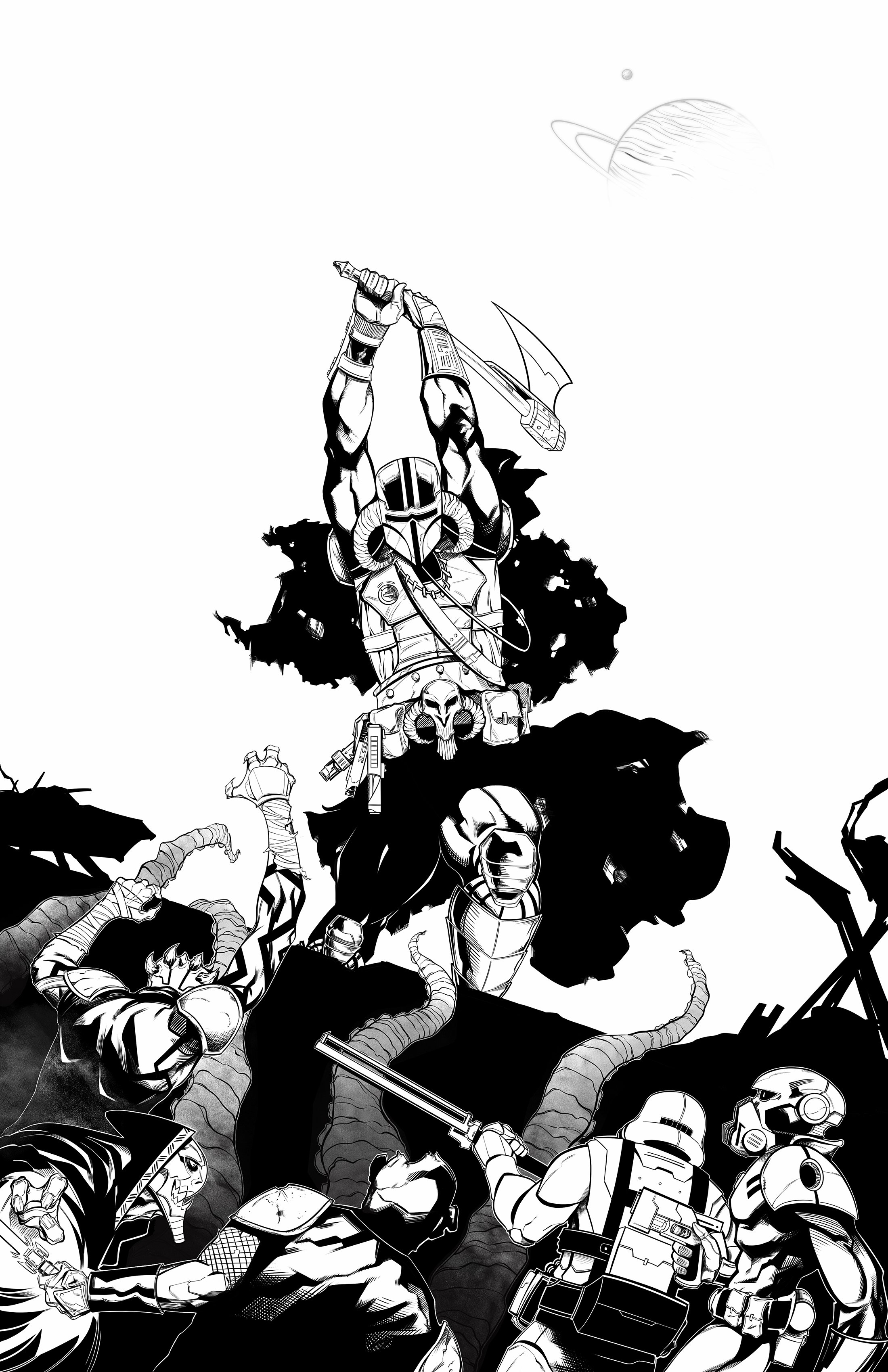 Death Dealer Final Ink Composition