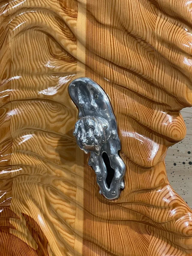 ‘When the Exit Sign Shines Brighter Than Welcome’ by Malin Norberg, Stockholm Furniture Fair 2024 3.webp