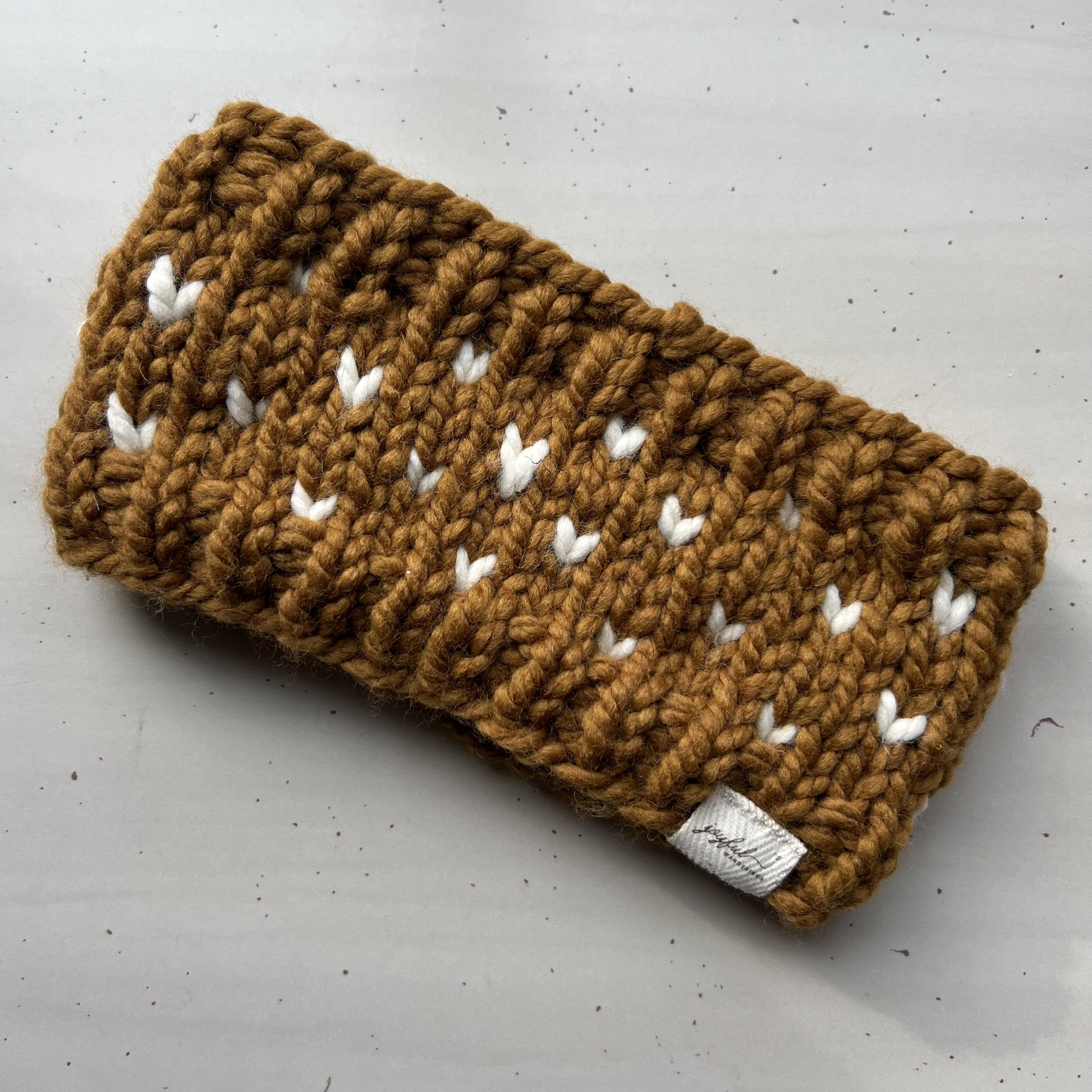 Heart Knit Headband