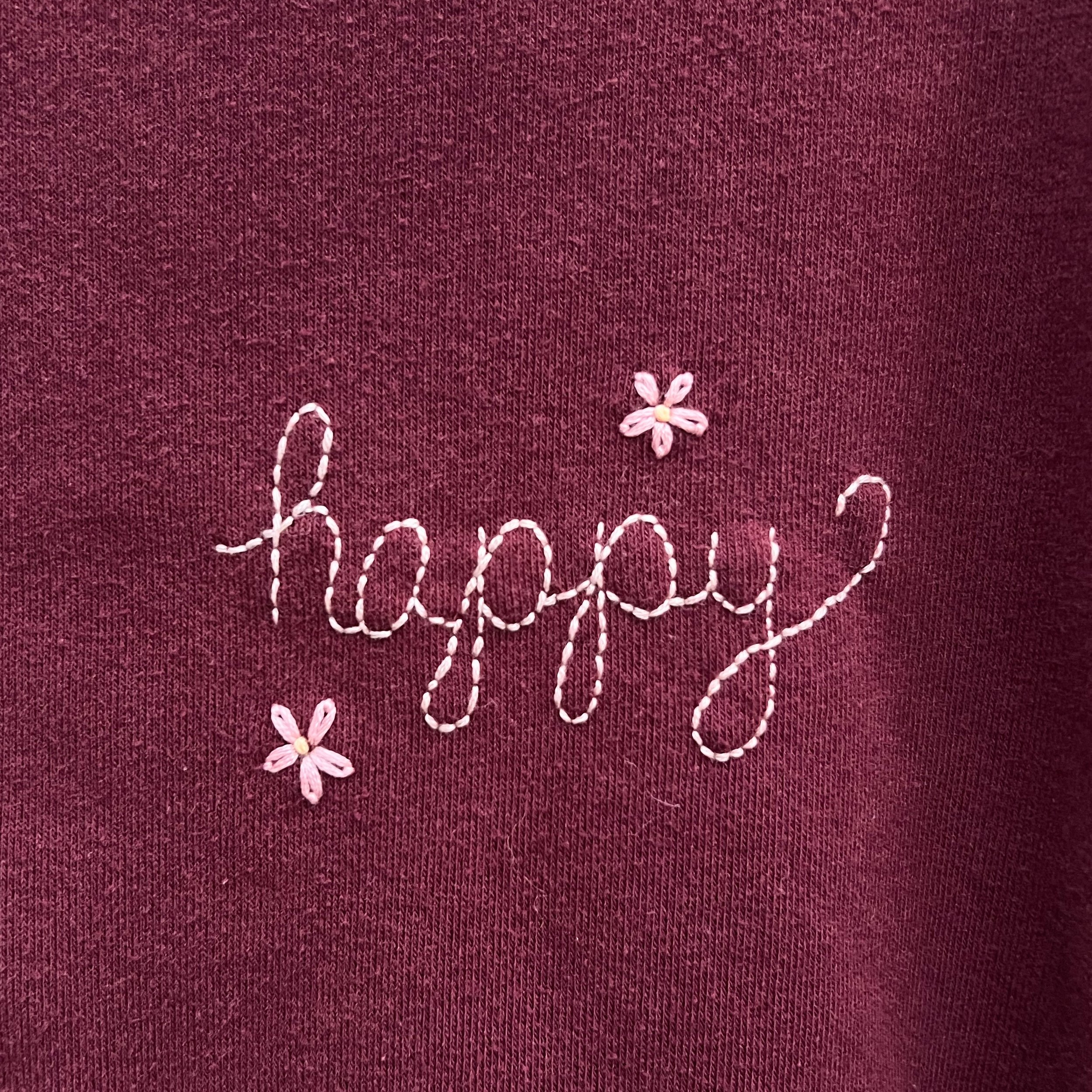 Happy Pre-Loved/Re-Loved Sweatshirt