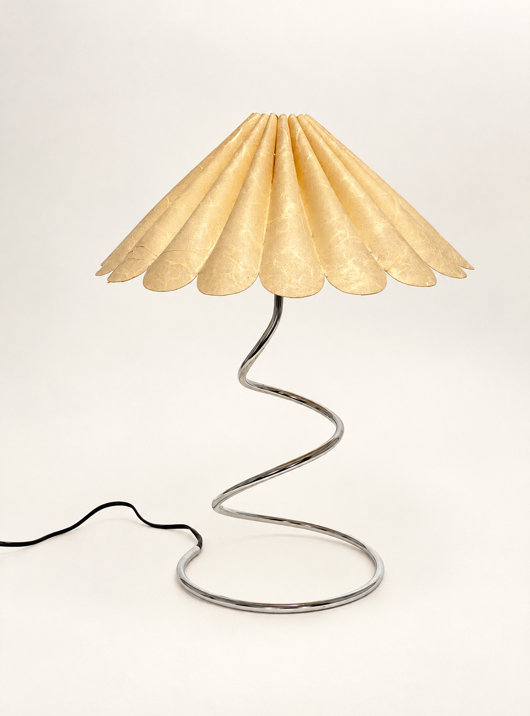 Lampe à poser spirale