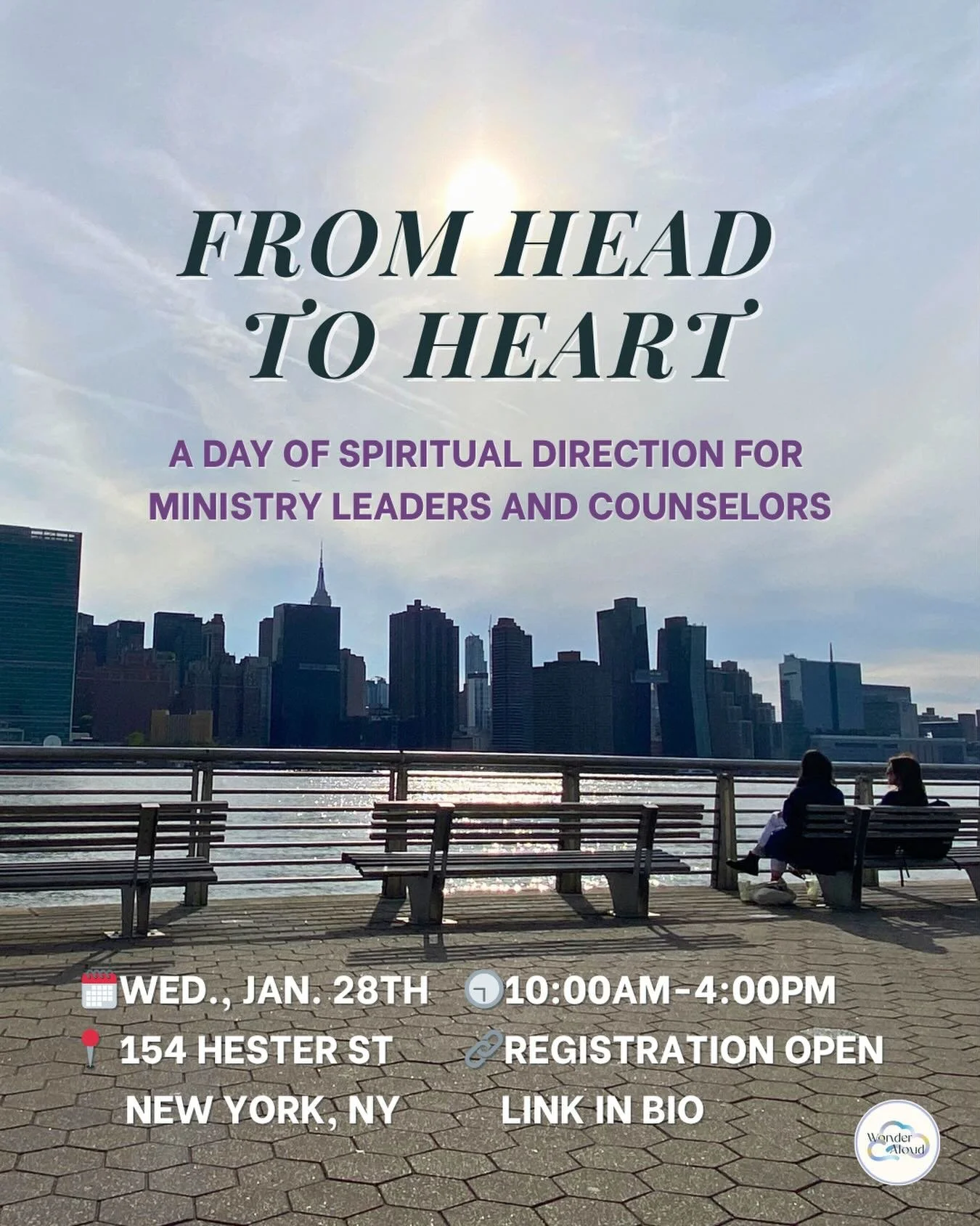 Whether you are in campus ministry, pastoral care, social work, or mental health, we know that you each carry immense responsibility for your communities - and may lack sustained spaces for your own renewal. 

Wonder Aloud is inviting Christian leade