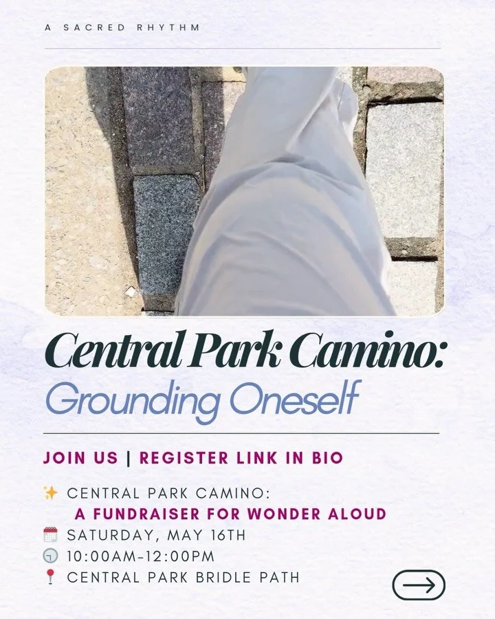 ✨Walking is a practice of presence.
A way of grounding.
A path toward mindfulness that meets us right where we are.

We invite you to join us for a sacred rhythm together on Saturday, May 16th. This will be an unhurried moment to breathe, move, and r