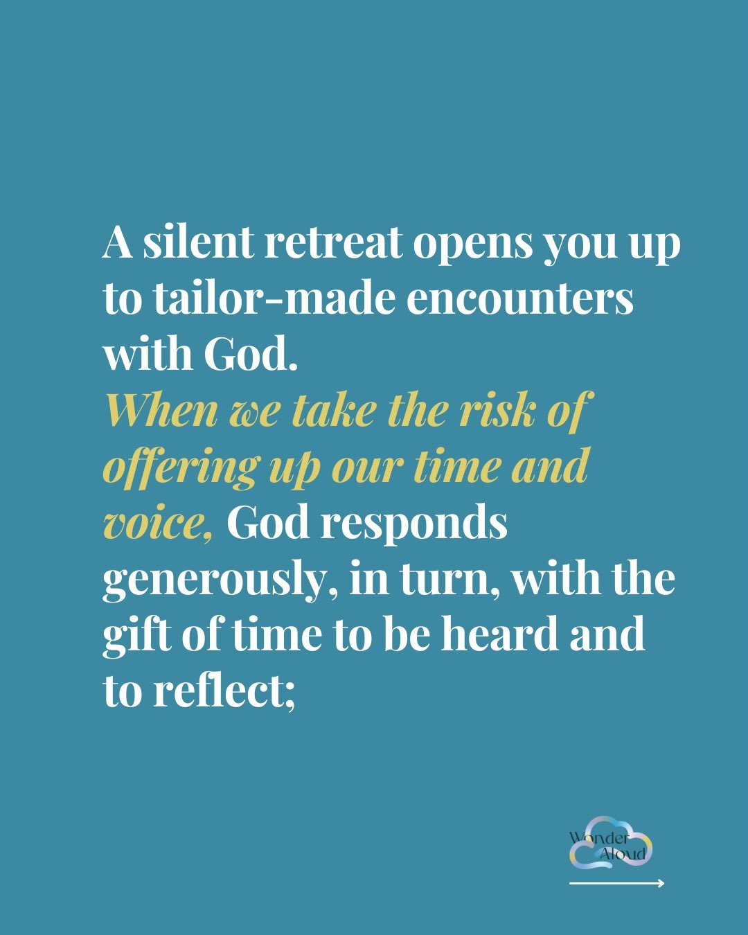 ✨Refresh Silent Retreat - ONLY 3 SPOTS LEFT 

Come and experience a deepened sense of knowing God and being known by God, just one hour outside NYC! Our time will be a communal soul sabbath where we enter into and close our time in silence collective