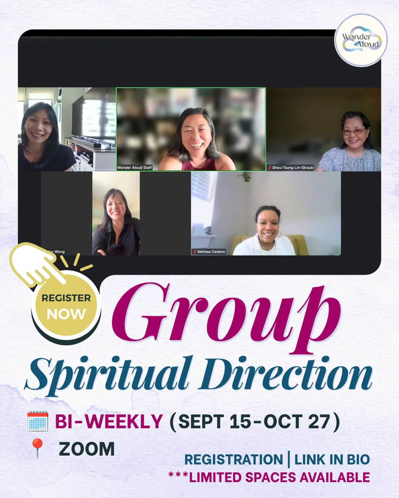 ✨Have you been looking to grow in the sacred practice of listening to God and to the movements of your own heart? Group Spiritual direction can be the place for you.

In a confidential, nonjudgmental space together we notice God&rsquo;s presence in o