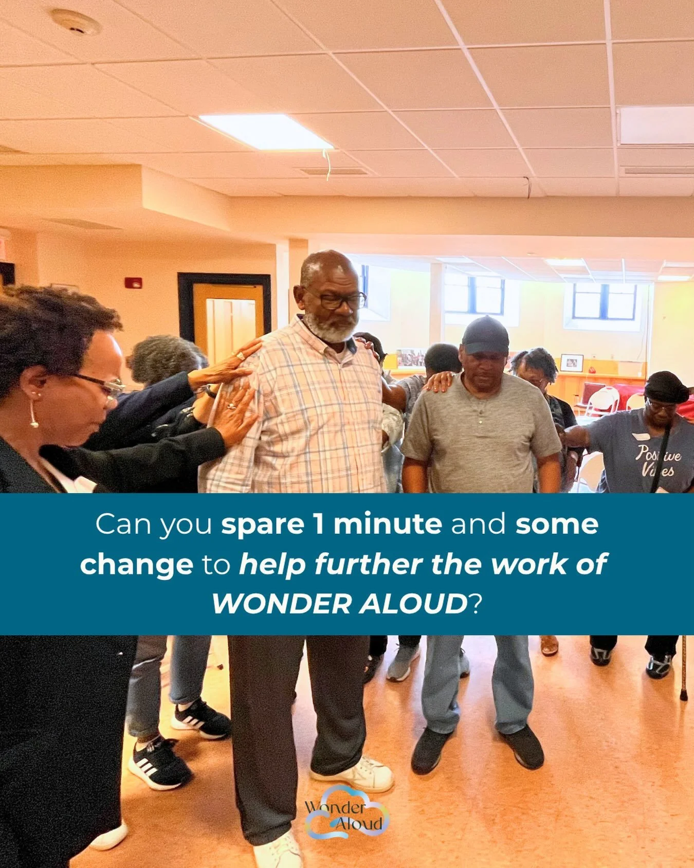 ✨In just 1 minute you can signup to give your spare change to Wonder Aloud and have a big impact on our work in holding contemplative spaces in NYC. RoundUp.org makes it easy to round up all of your Visa or Mastercard transactions and give the spare 