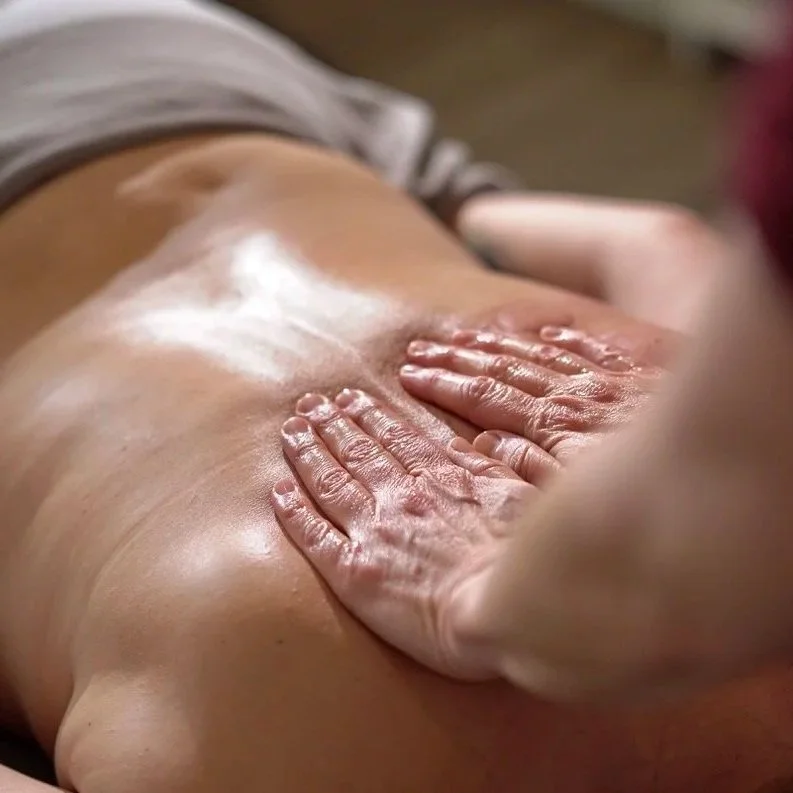 Massage therapy treatment at Pure Bliss Massage & Day Spa in Sundre, Alberta