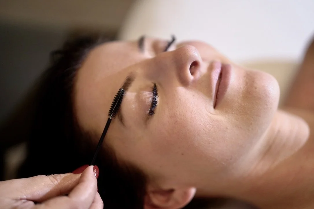 Lash treatment at Pure Bliss Massage & Day Spa in Sundre, Alberta.