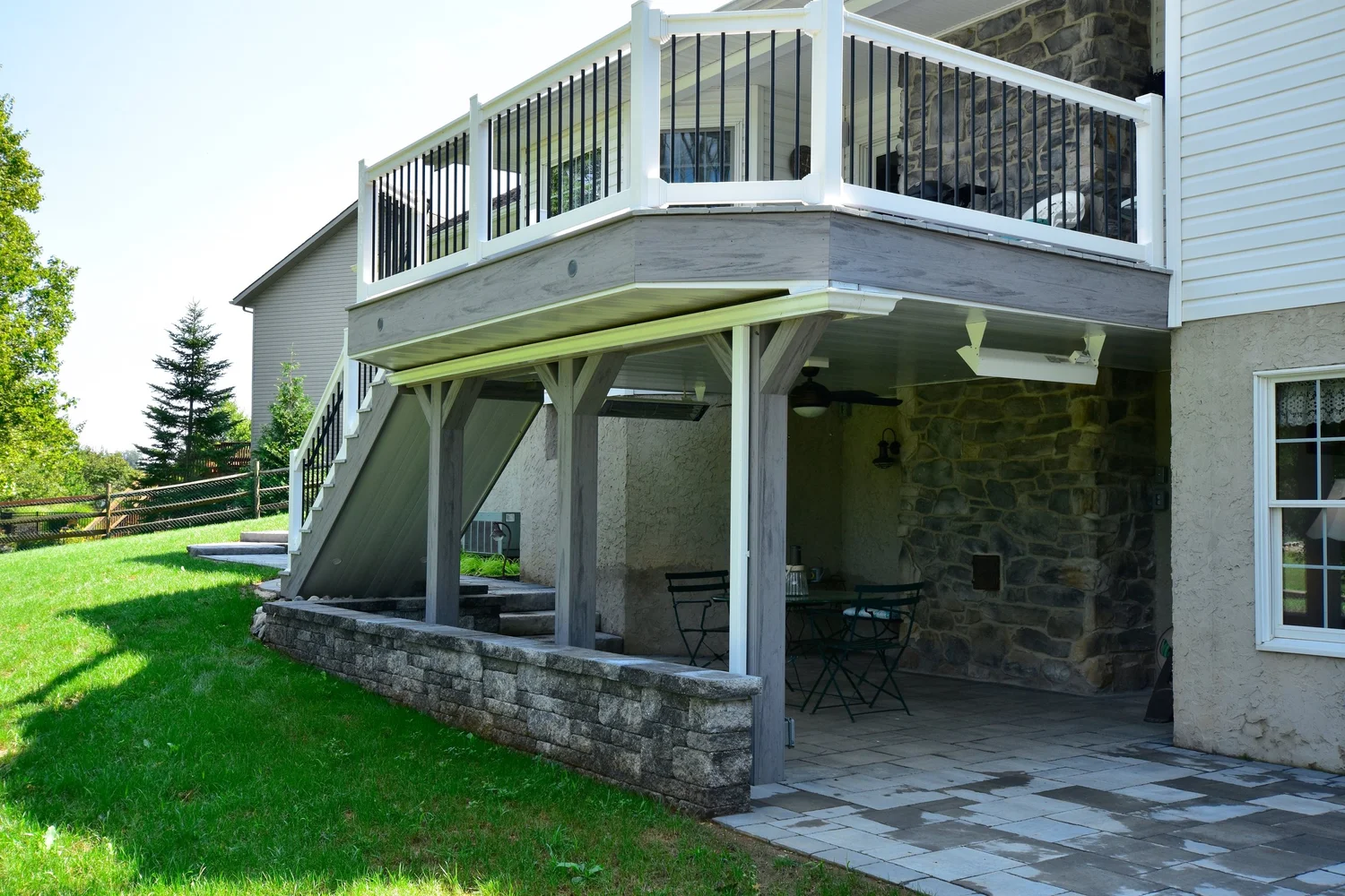 Decks with Patio Integration