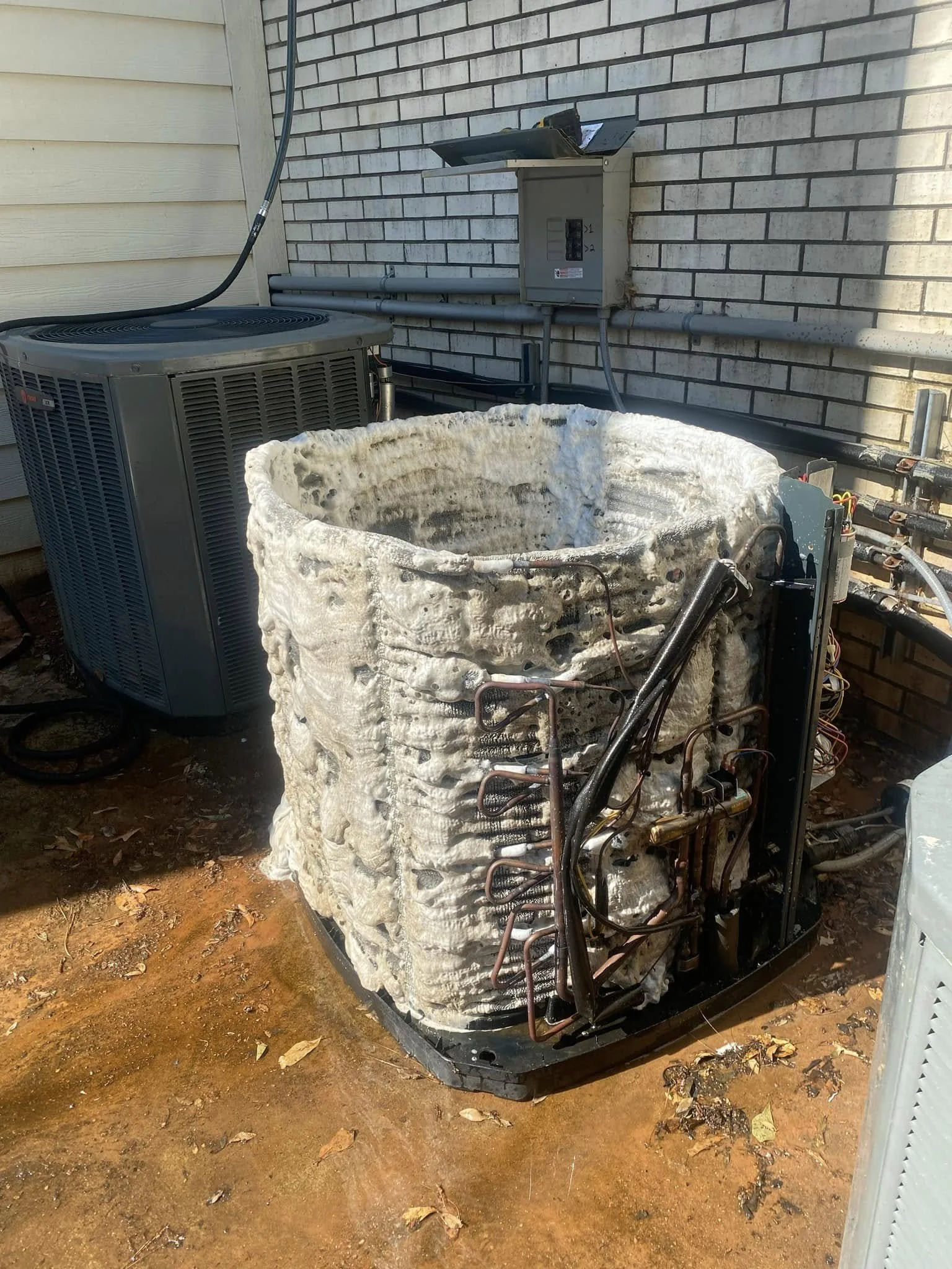 Chemical coil cleaning in Athens Georgia
