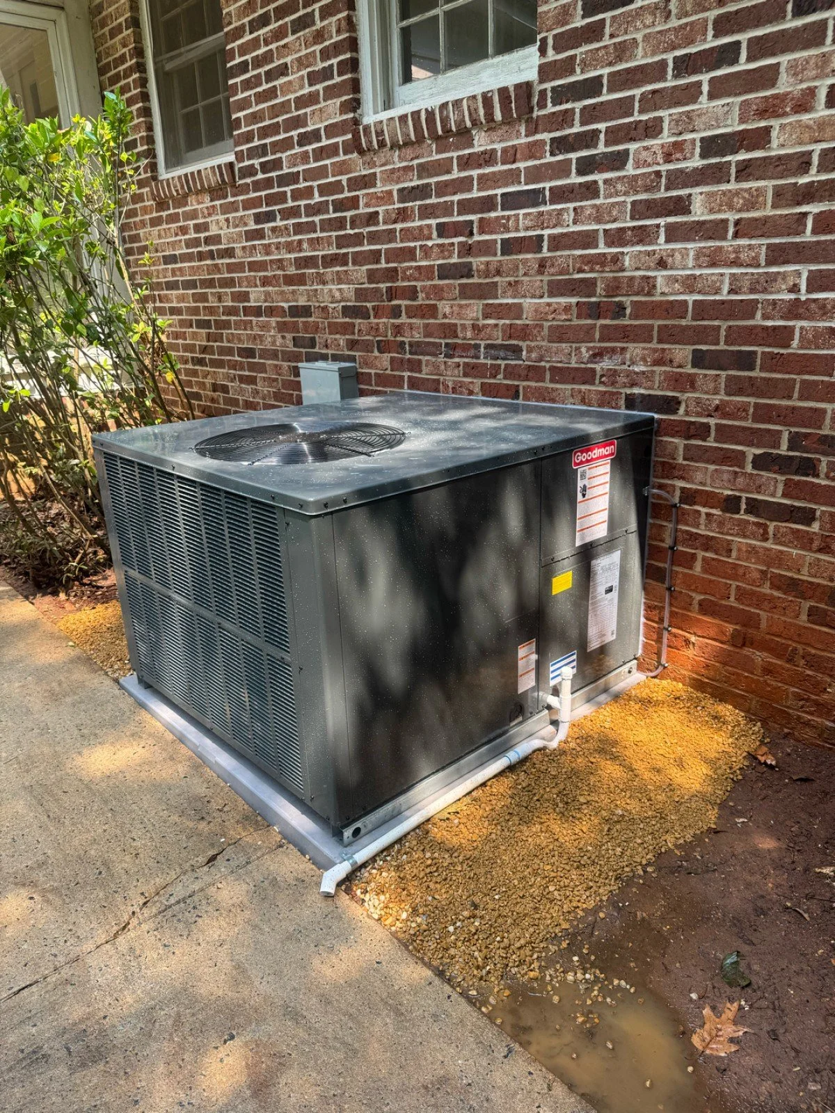 Goodman package change out jefferson georgia