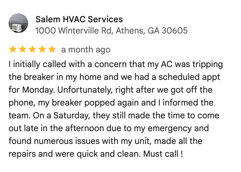 Statham ga hvac service