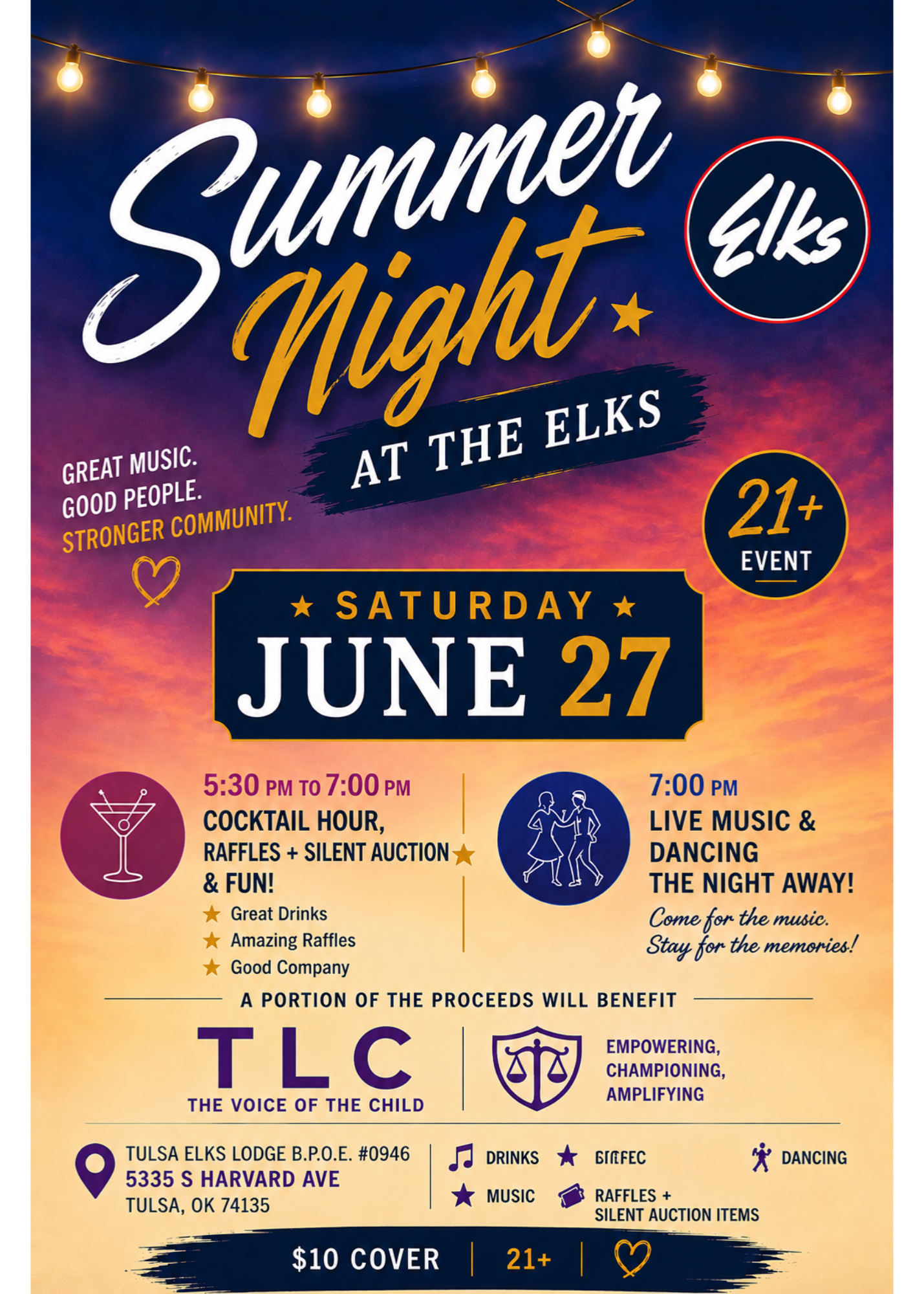 Summer Night at The Elks