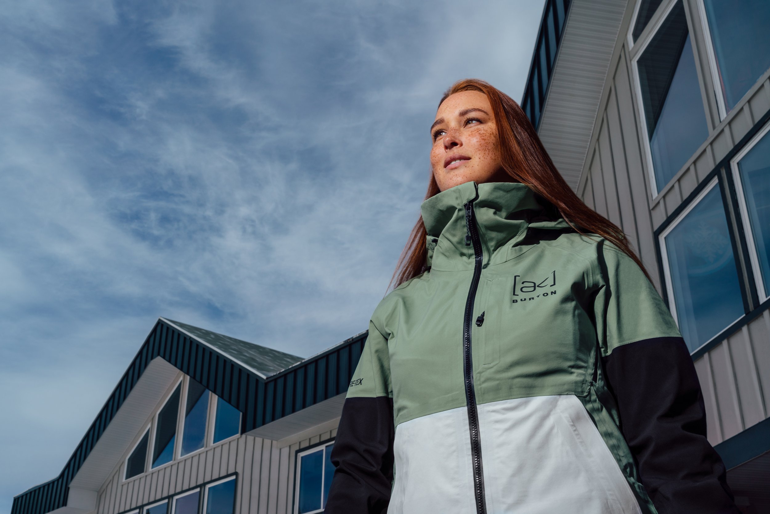 Burton Women's Upshift GORE-TEX 2L Jacket at Eldora Mountain.