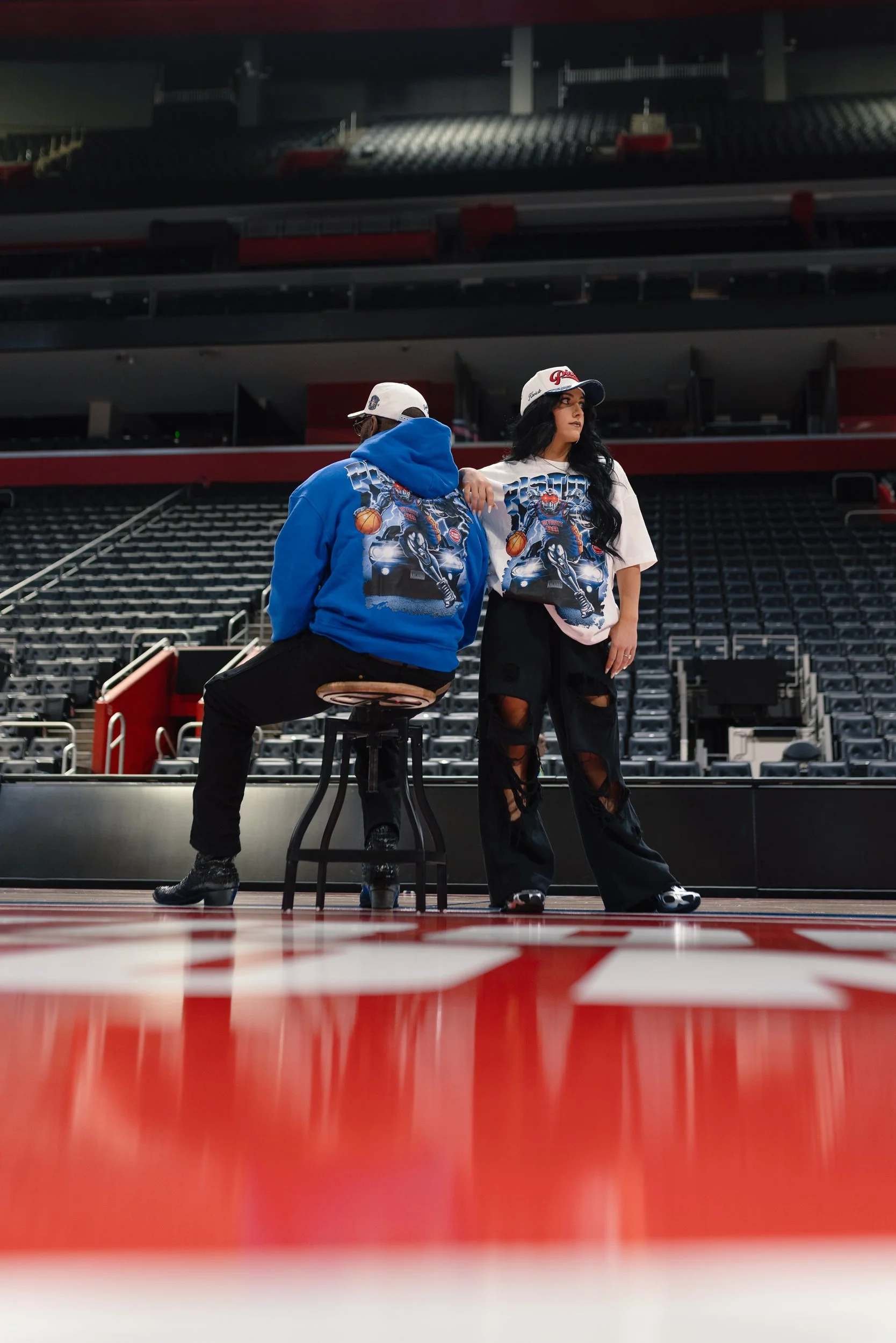 Grant Hill KiwiClo Pistons Shirt