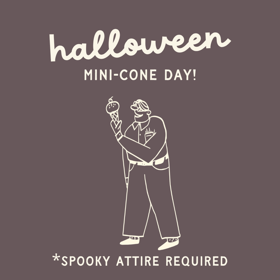 Halloween Mini Cone Day!