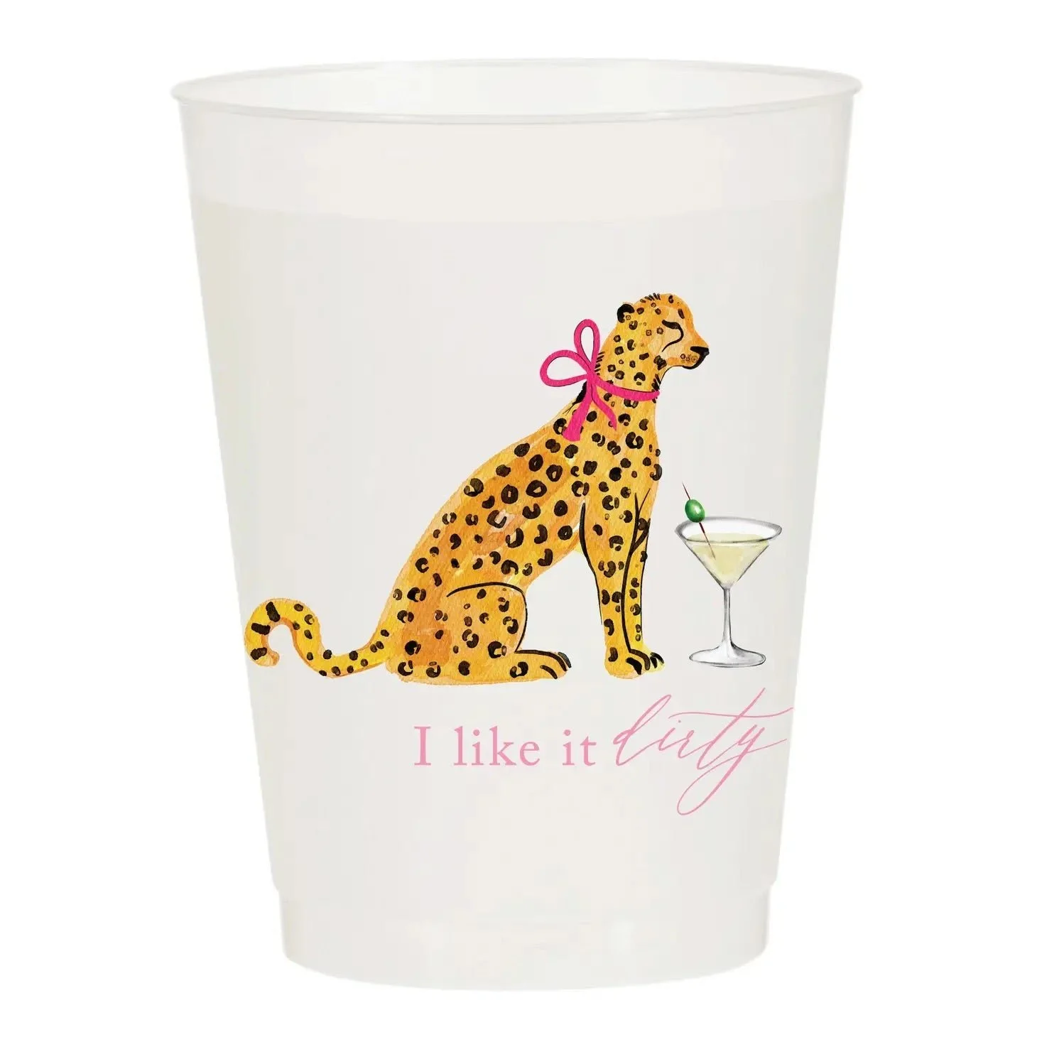 dirty martini party cup
