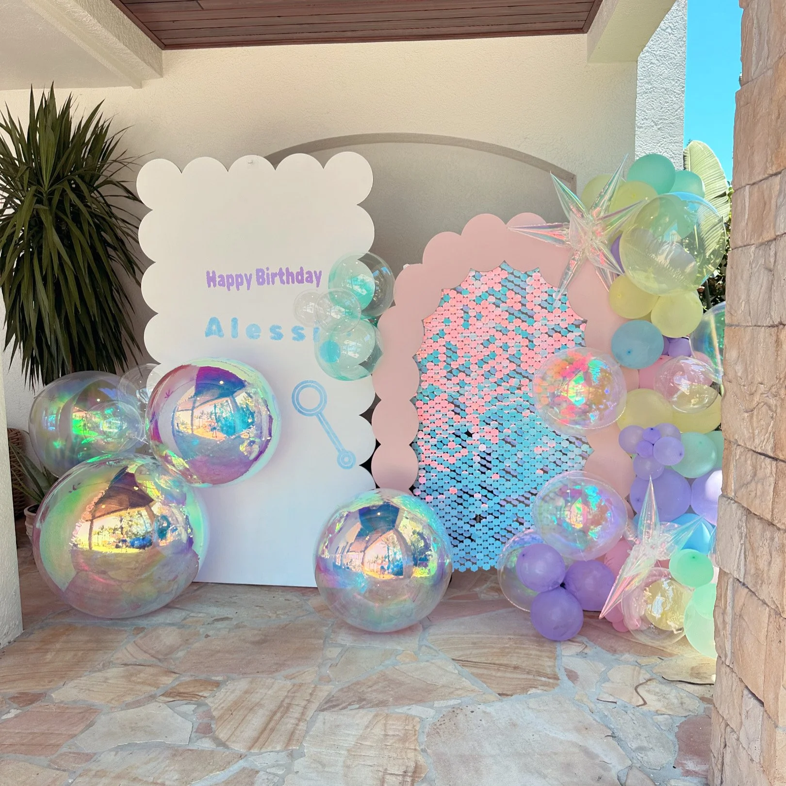 sarasota event rentals kids birthday  backdrop