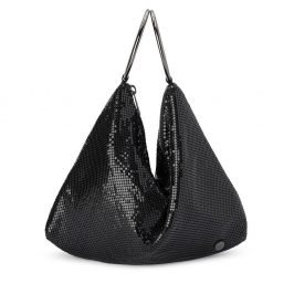 Black Mesh Convertible Bag