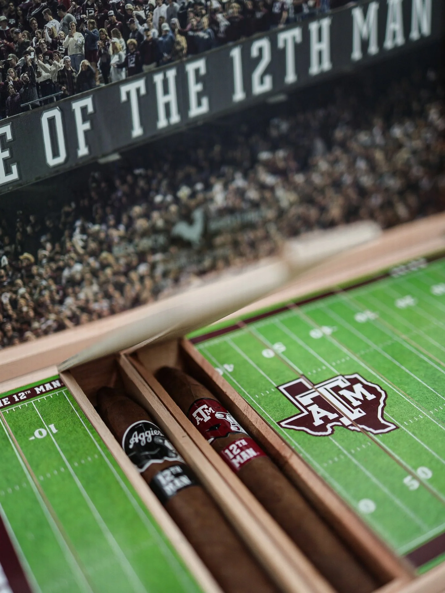 The 12th Man Reserve ๐๐ผ
Once they’re sold out, they’re gone, so grabe yours soon because we have very limited quantities left! 
Available at Nice Ash
And online at:
๐ฅ niceashtx.com
and 
๐จ tamucigars.com
#AggieCigars #AggieOwned #Agg
