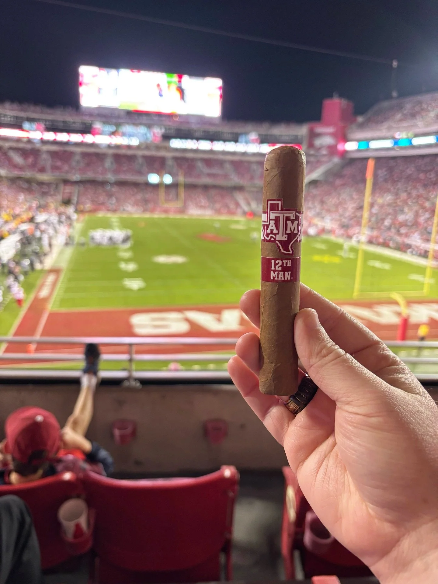 We came. We saw. We conquered!! 
We BTHO arky!!!
Available at Nice Ash
And online at:
๐ฅ niceashtx.com
and 
๐จ tamucigars.com
#AggieCigars #AggieOwned #AggiePride #TAMU #12thMan #NiceAshTX #BocockBrothers #TexasAM